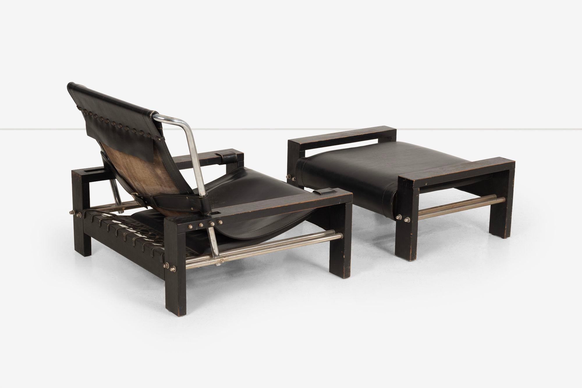Lounge Chair and Ottoman by Atelier Sonja Wasseur For Sale 3