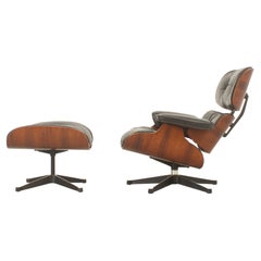 Lounge Chair and Ottoman by Charles and Ray Eames, 1960's