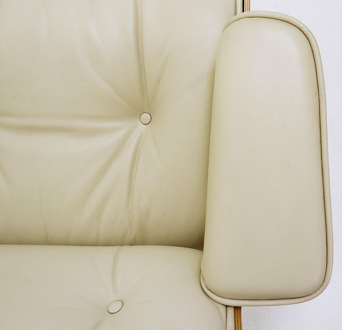 Wood Lounge Chair and Ottoman by Charles Eames for IFC Milan