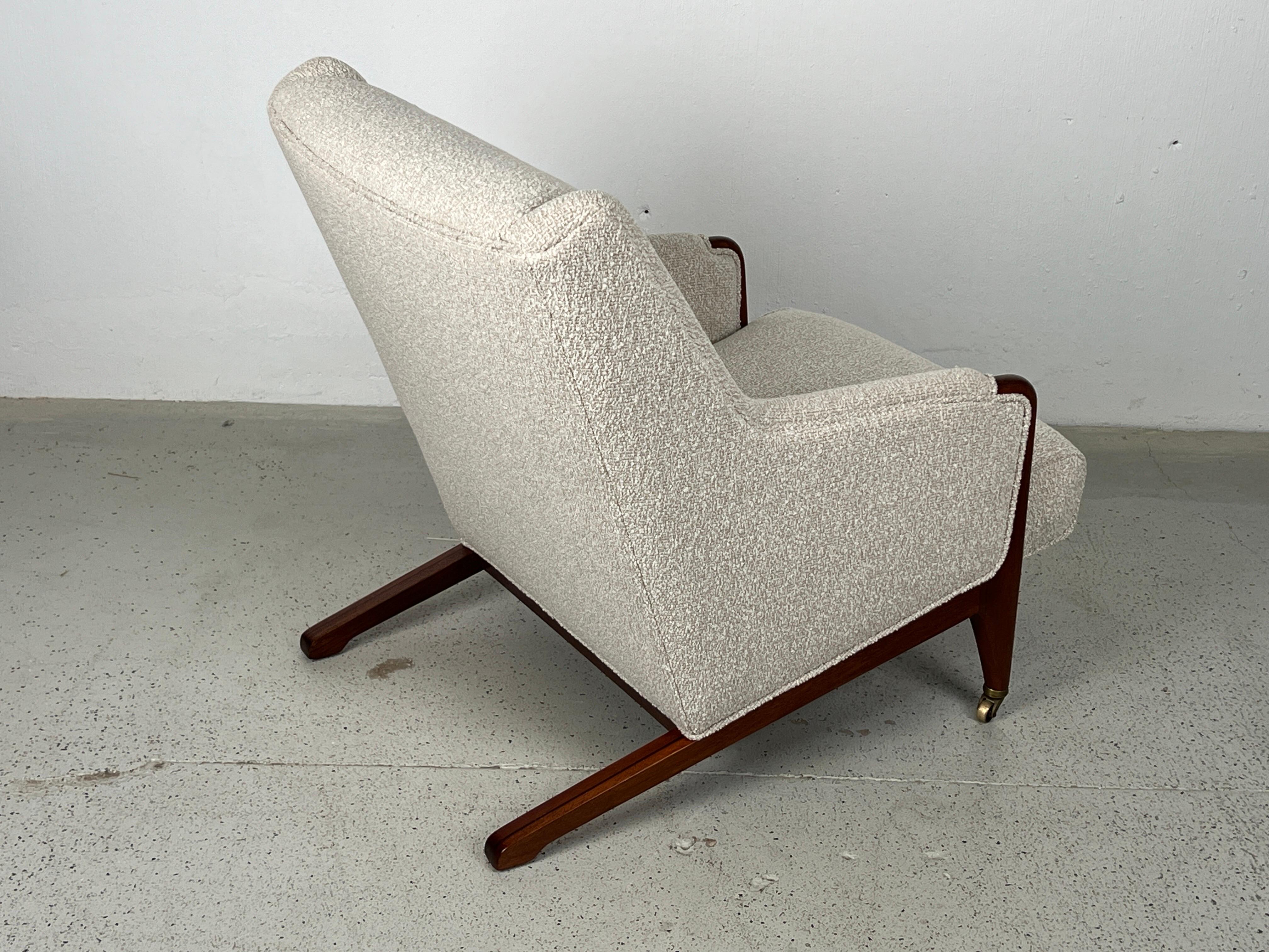 Lounge Chair and Ottoman by Edward Wormley for Dunbar  2