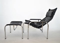 Lounge Chair and Ottoman by Hans Eichenberger for Strässle, 1970s