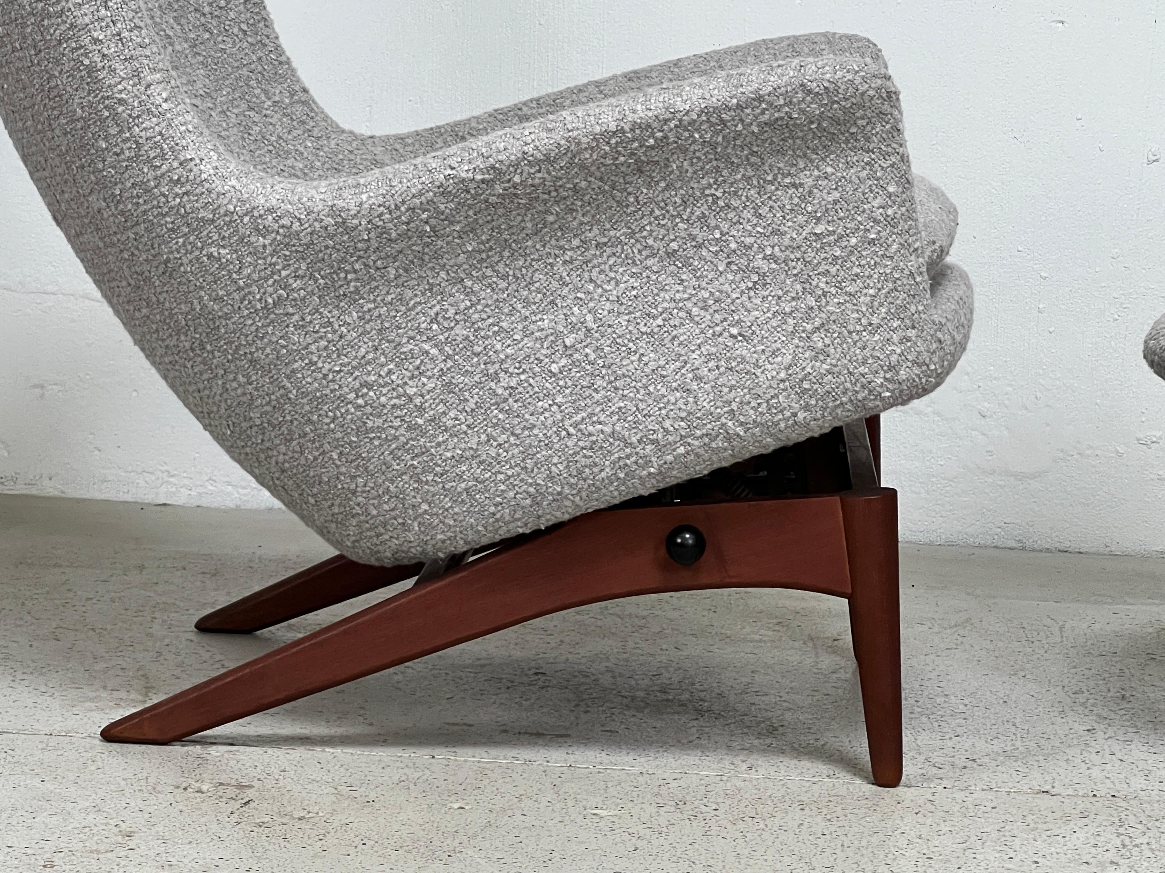 Lounge Chair and Ottoman by HW Klein for Bramin 1
