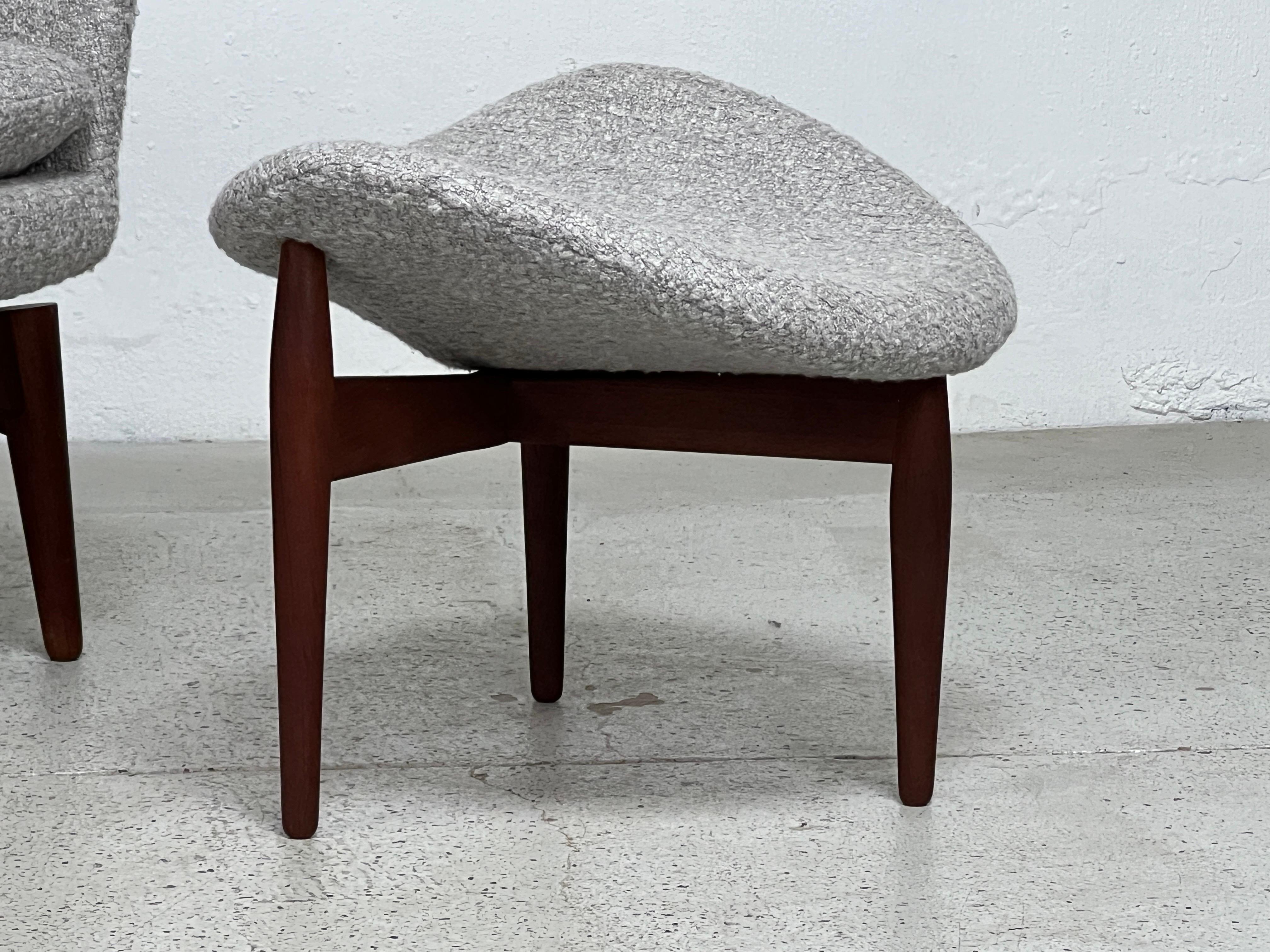 Lounge Chair and Ottoman by HW Klein for Bramin 2
