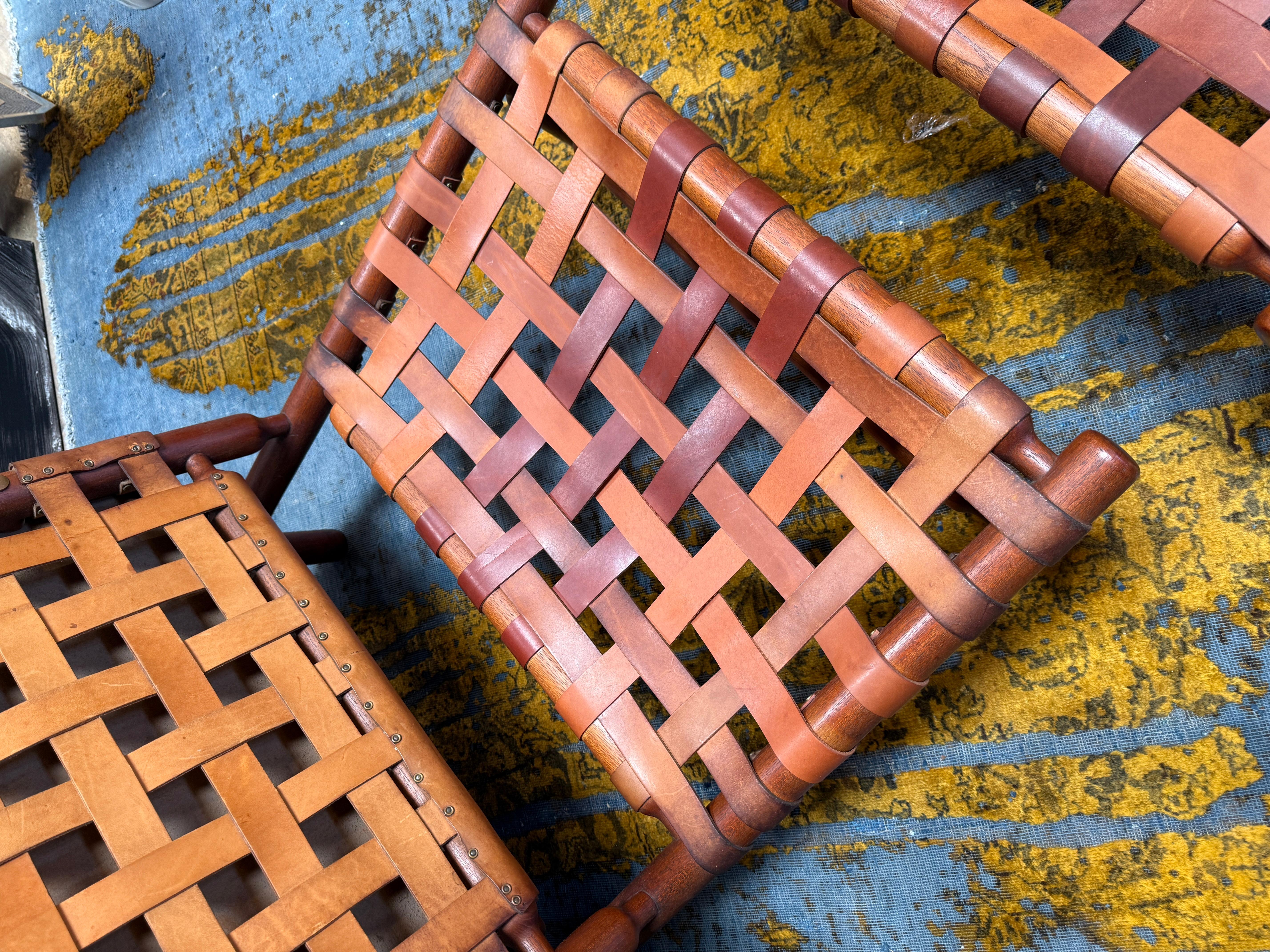 Lounge Chair and Ottoman by Ilmari Tapiovaara for Paolo Arnaboldi, 1970s For Sale 1