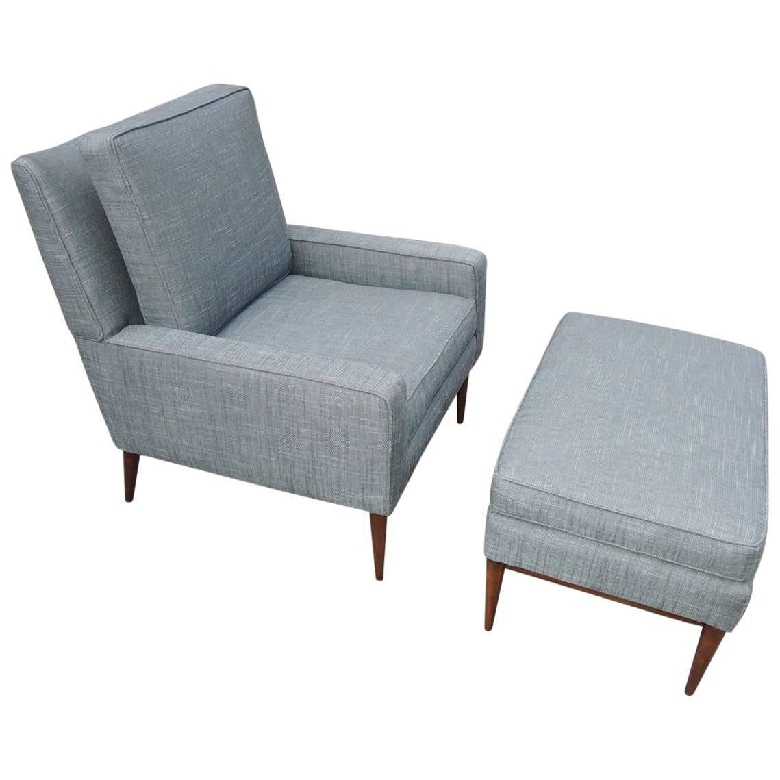 Lounge Chair and Ottoman by Paul McCobb For Sale
