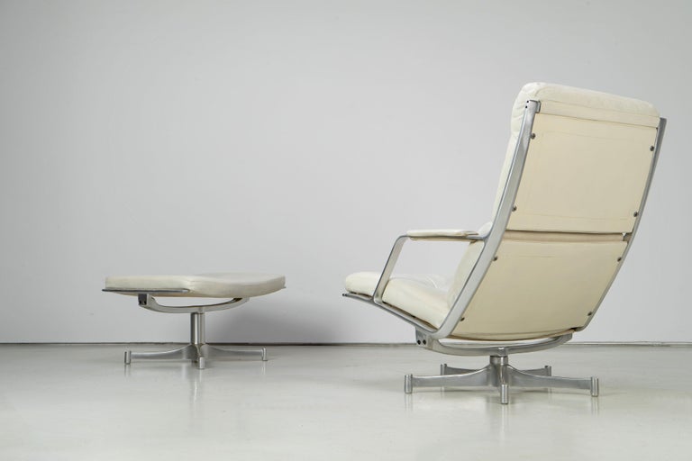 Lounge Chair and Ottoman FK 85 by Fabricius & Kastholm for Kill, 1960s For Sale 3