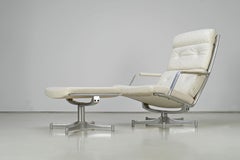 Lounge Chair and Ottoman FK 85 by Fabricius & Kastholm for Kill, 1960s