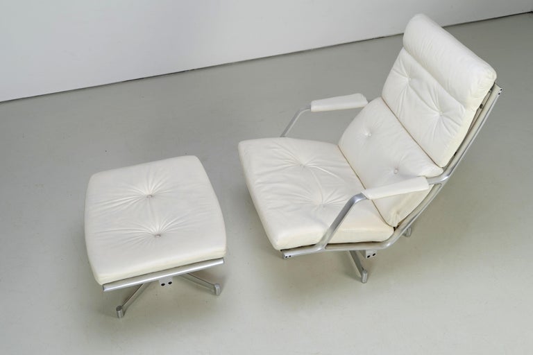 Lounge Chair and Ottoman FK 85 by Fabricius & Kastholm for Kill, 1960s For Sale 1