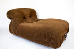 Lounge Chair and Ottoman Soriana by Afra and Tobia Scarpa, Cassina, Italy, 1968