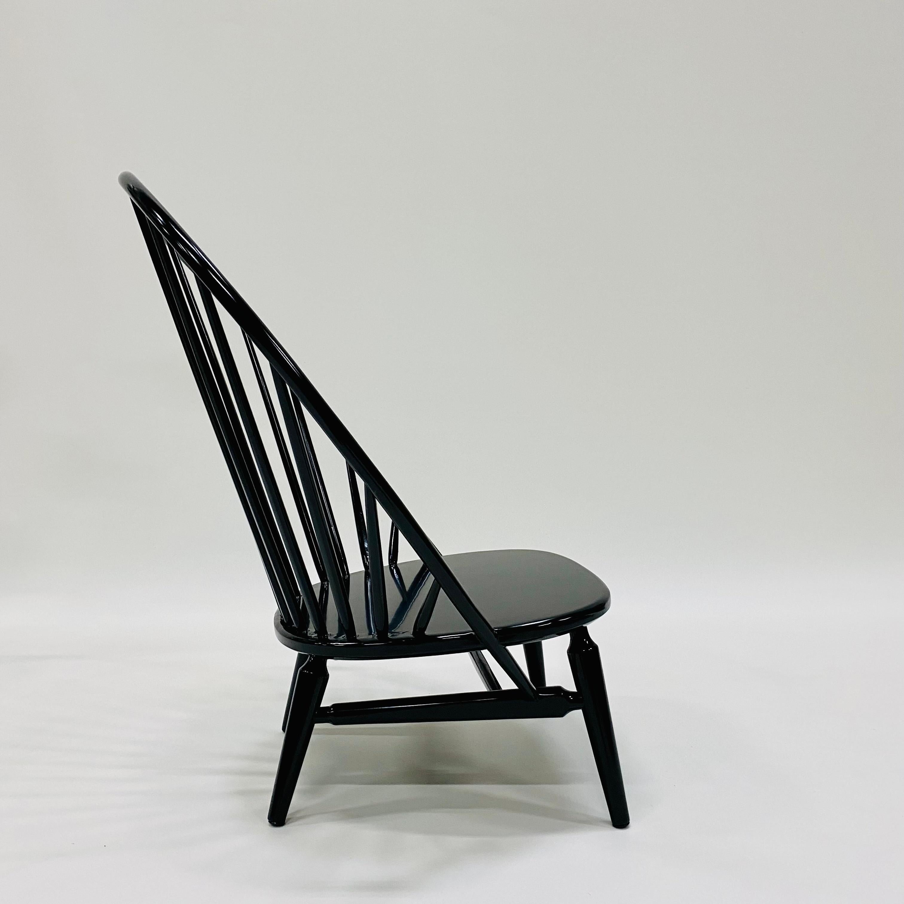 Lounge Chair “Bågen” by Sven Engström & Gunnar Myrstrand for Nässjö Stolfabrik For Sale 9