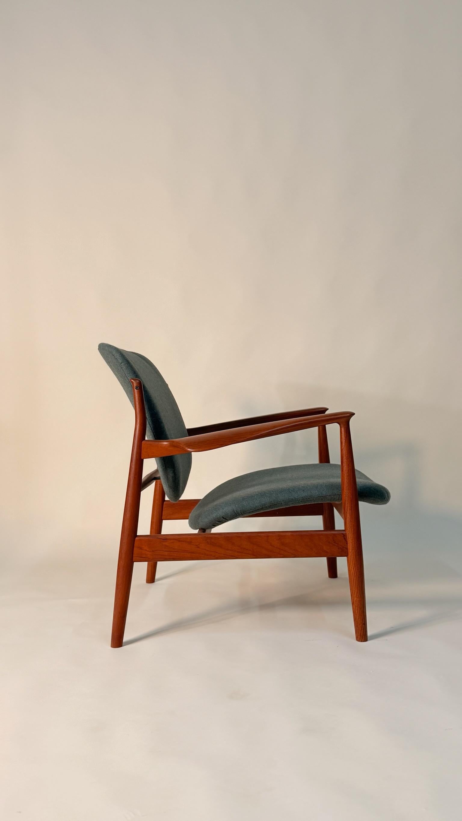 Loungesessel bu Finn Juhl, Modell 136, Loungesessel für France & Son im Angebot 8