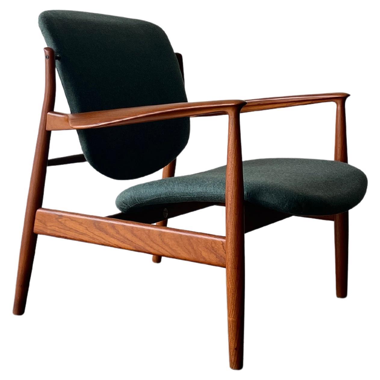 Loungesessel bu Finn Juhl, Modell 136, Loungesessel für France & Son im Angebot 12