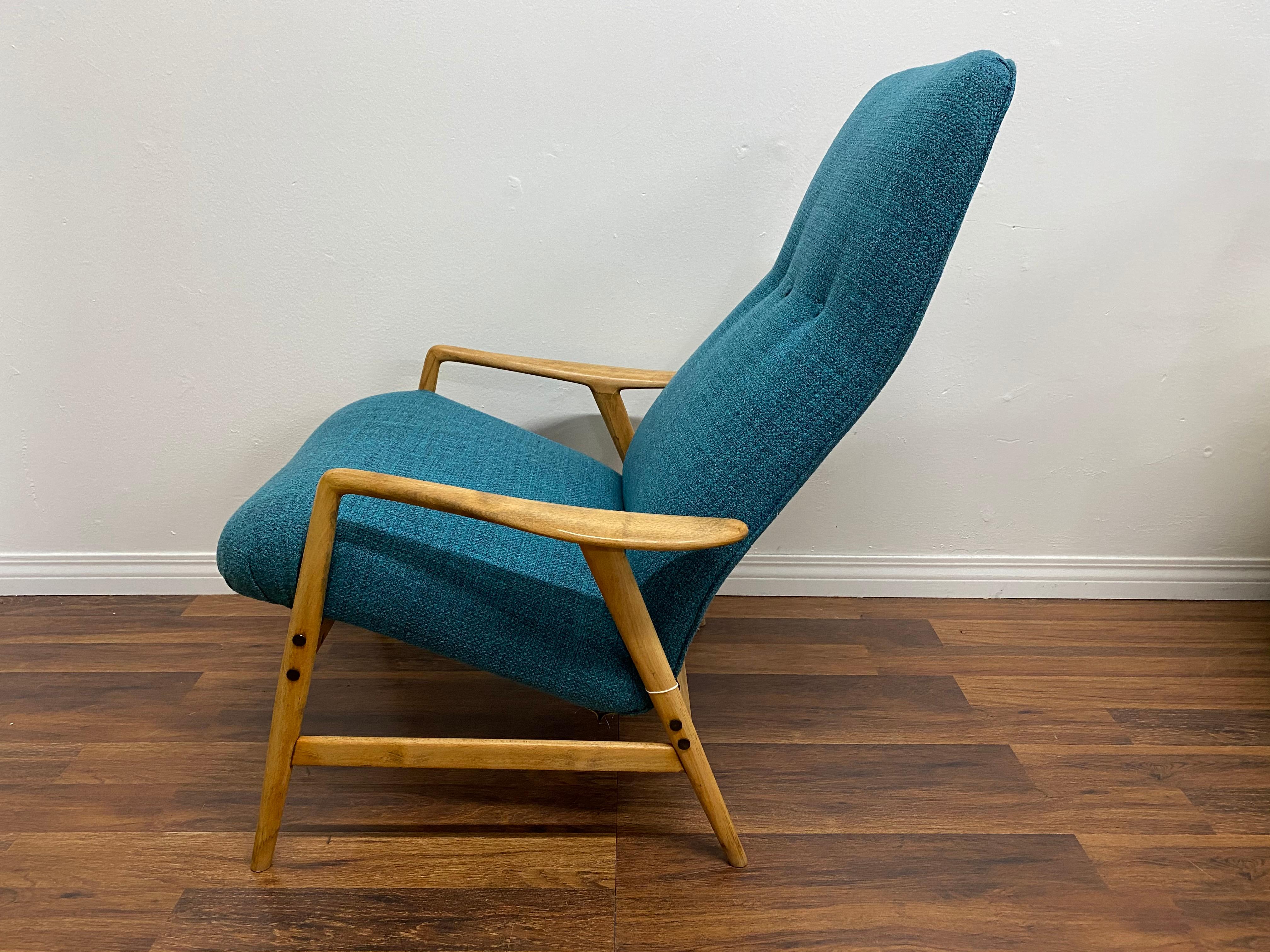 Mid-Century Modern Lounge Chair by Alf Svensson for DUX For Sale