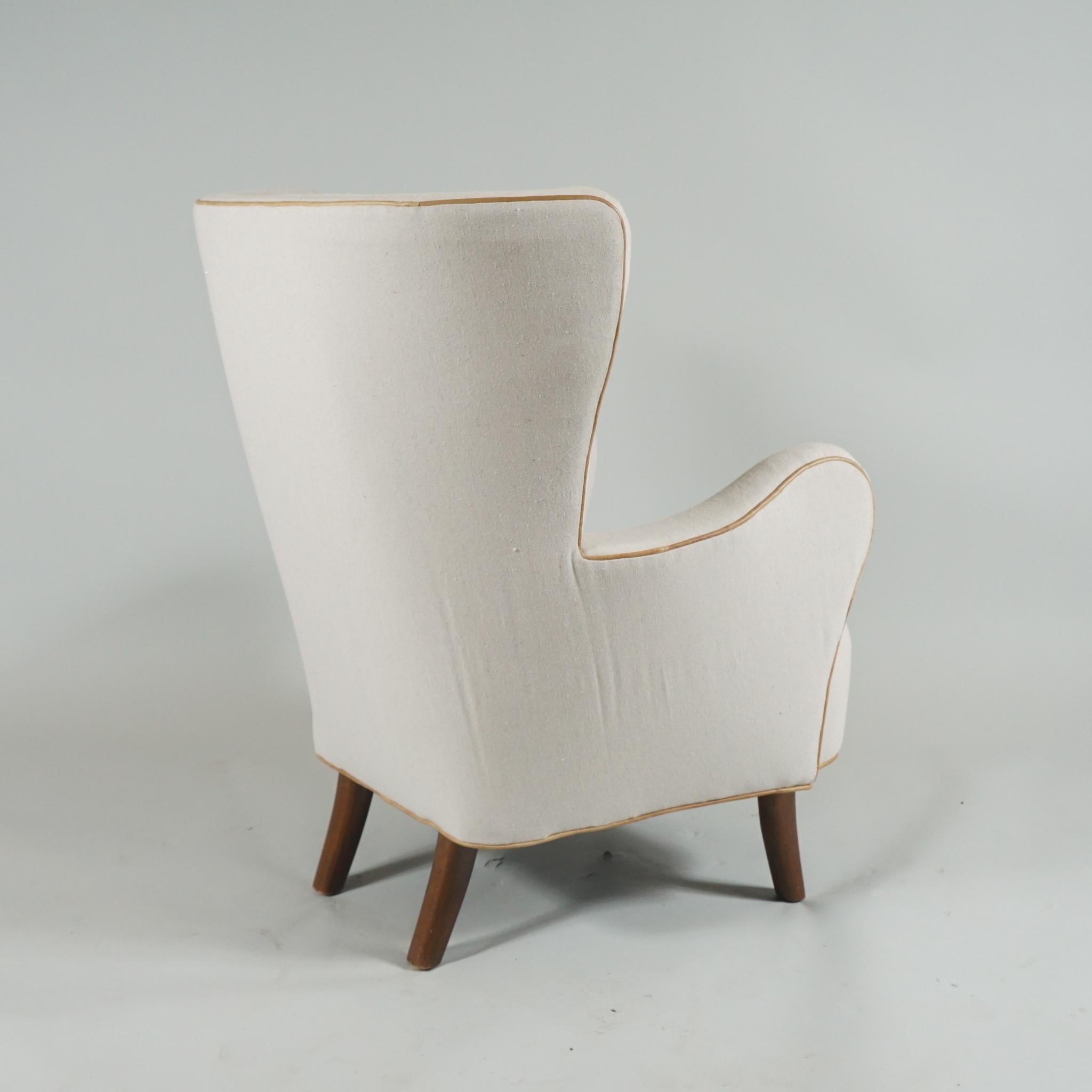 Danish Lounge Chair by Alfred Christensen For Sale
