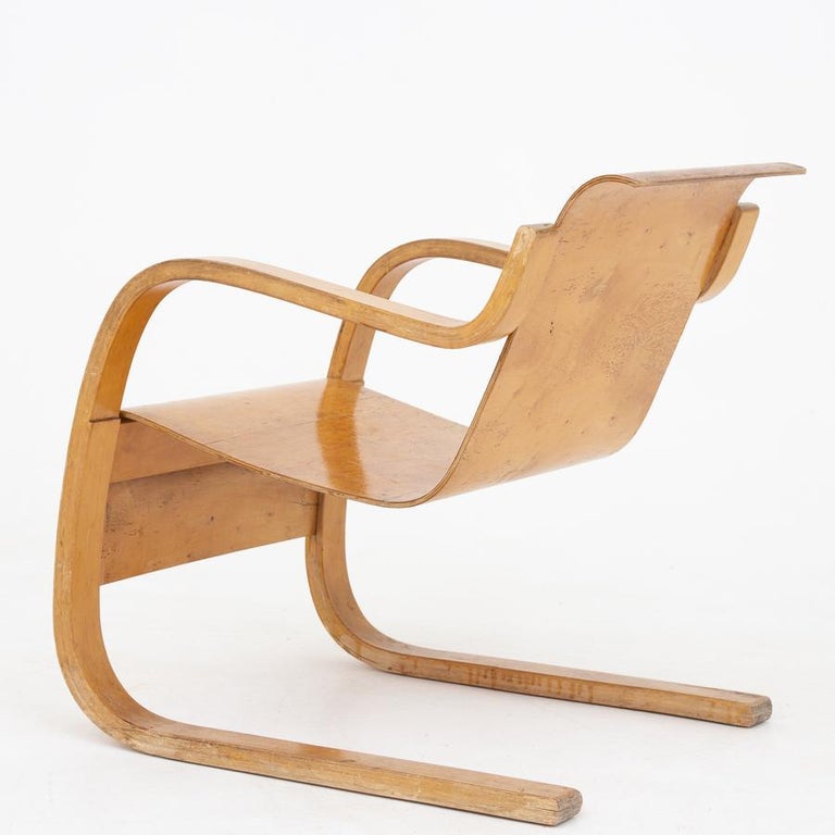 Scandinavian Modern Lounge Chair by Alvar Aalto