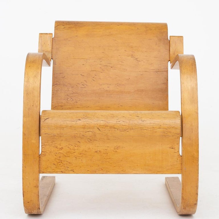 Birch Lounge Chair by Alvar Aalto