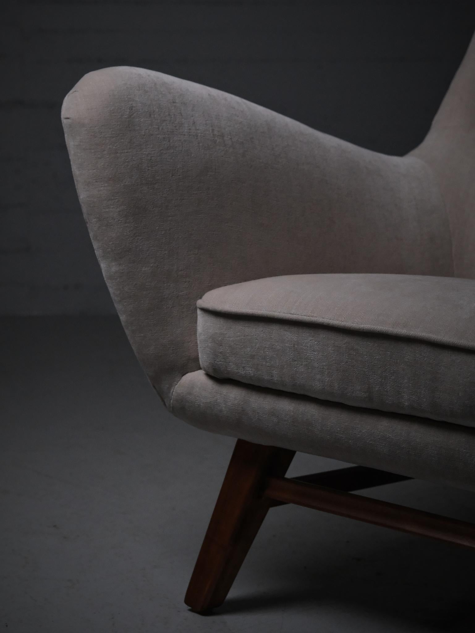 Loungesessel von anonymer Designerin, Schweden, 1950er Jahre im Angebot 3