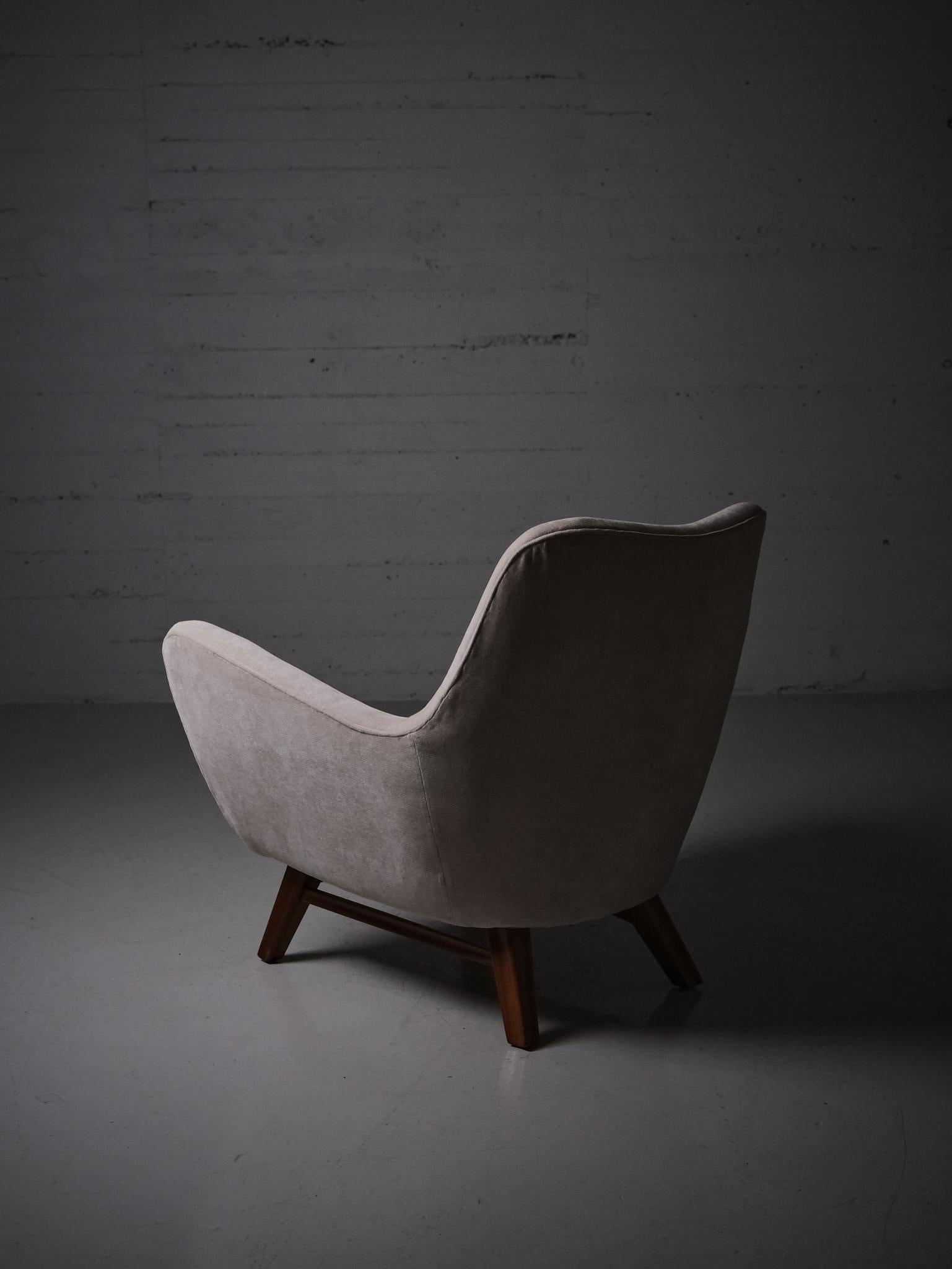 Loungesessel von anonymer Designerin, Schweden, 1950er Jahre (Schwedisch) im Angebot