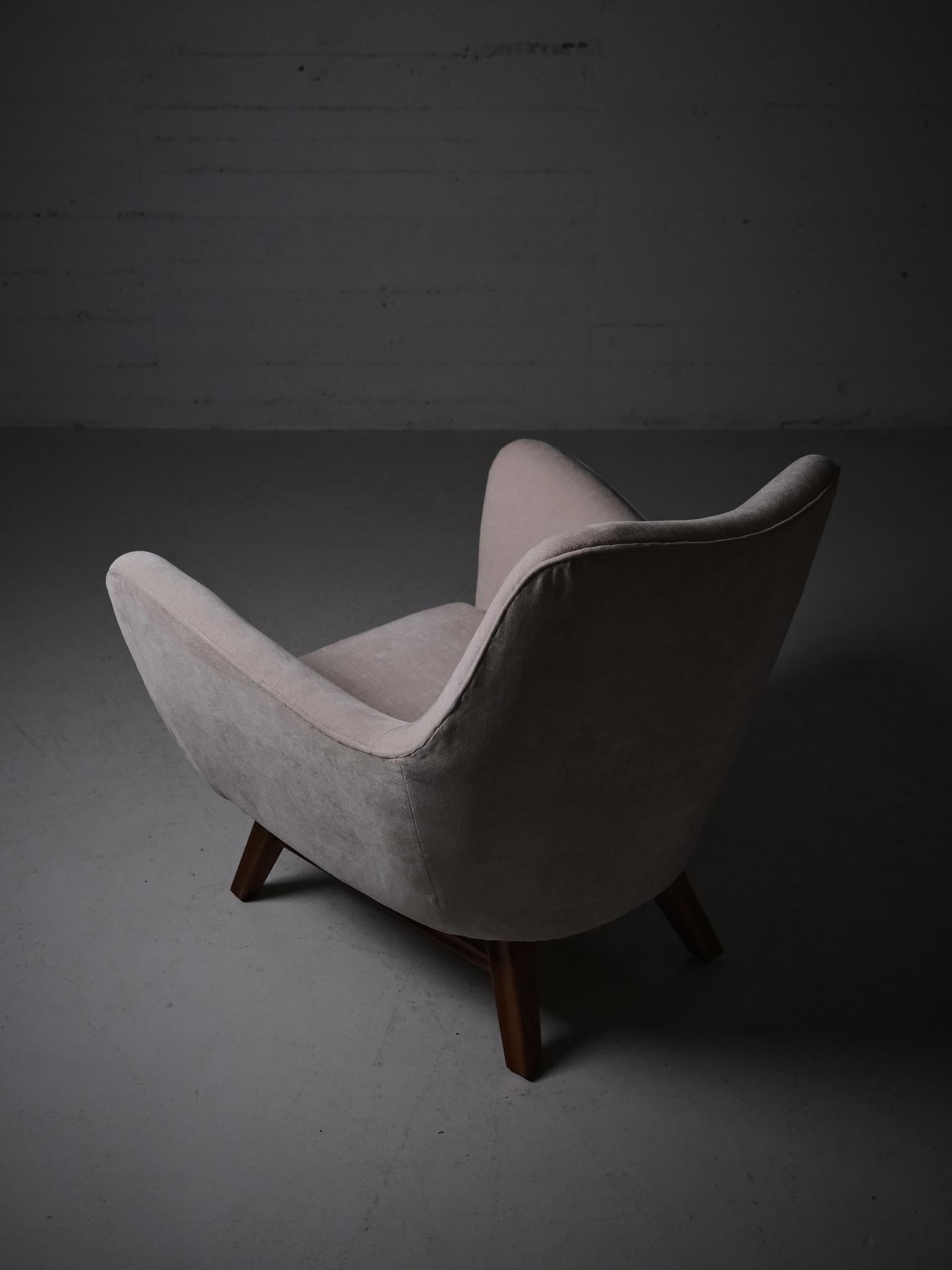 Loungesessel von anonymer Designerin, Schweden, 1950er Jahre im Zustand „Gut“ im Angebot in Eskilstuna, SE