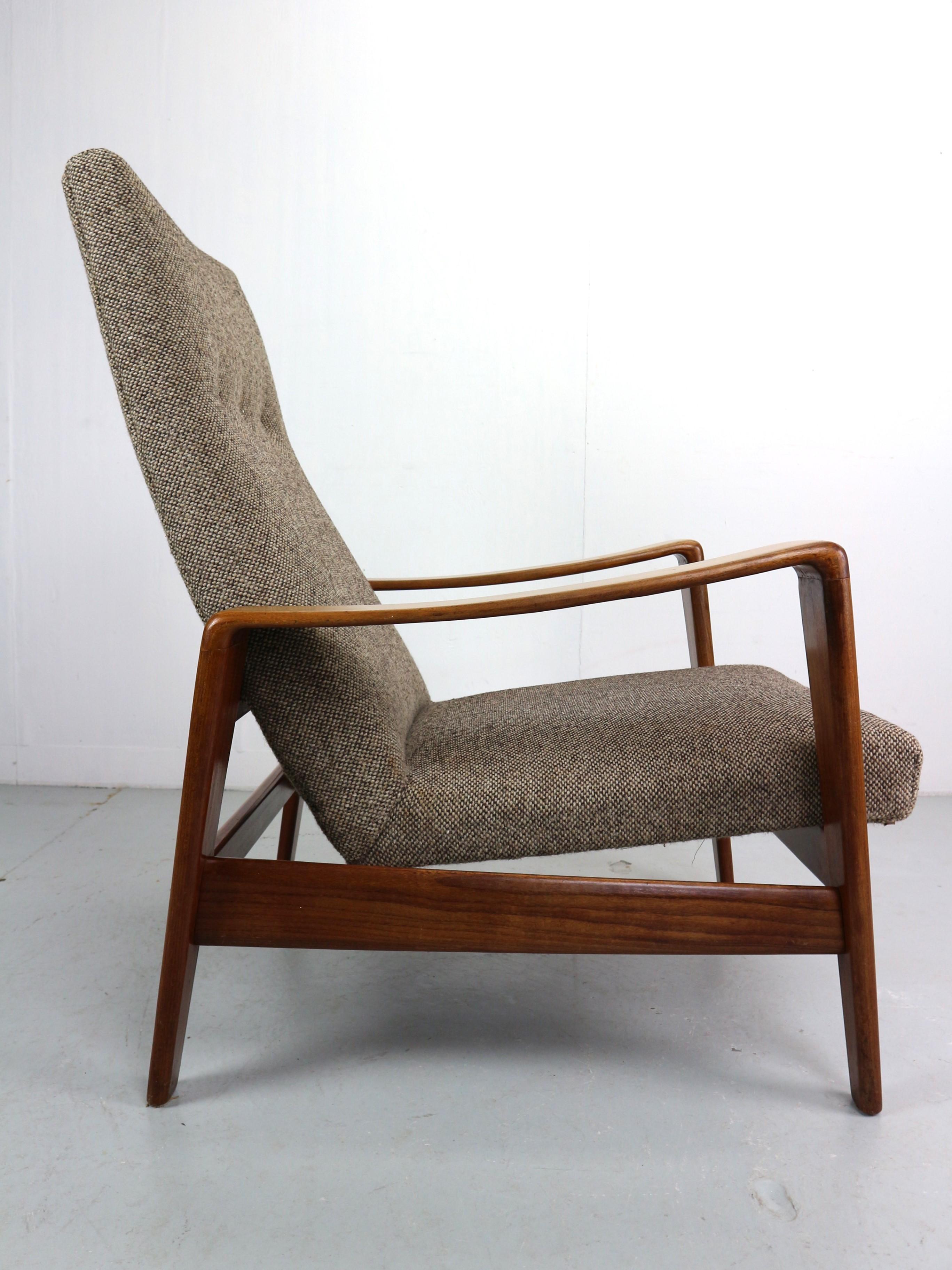 Danish Lounge Chair by Arne Wahl Iversen for Komfort, 1960s For Sale
