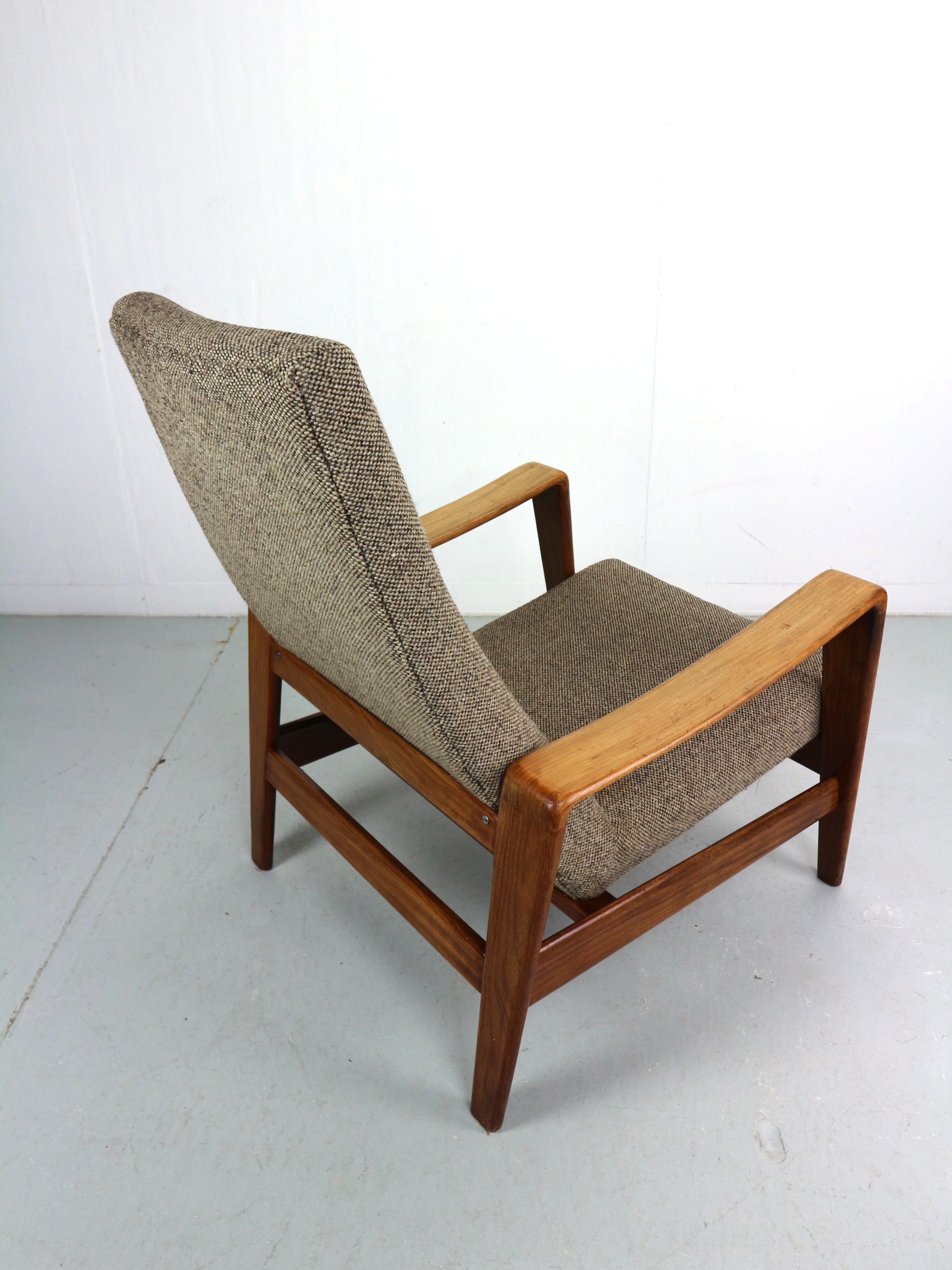 20th Century Lounge Chair by Arne Wahl Iversen for Komfort, 1960s For Sale