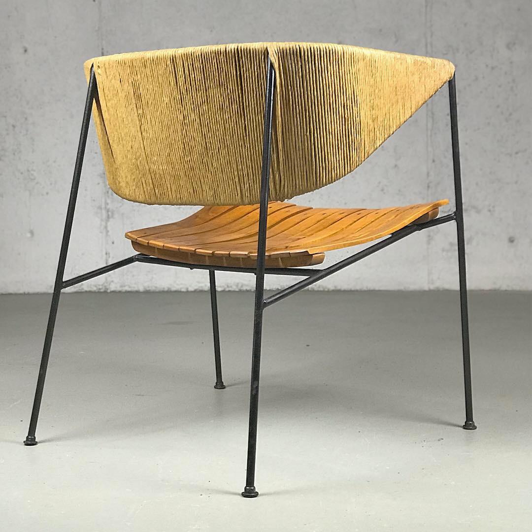 Mid-Century Modern Lounge Chair by Arthur Umanoff for Shaver Howard & Raymor