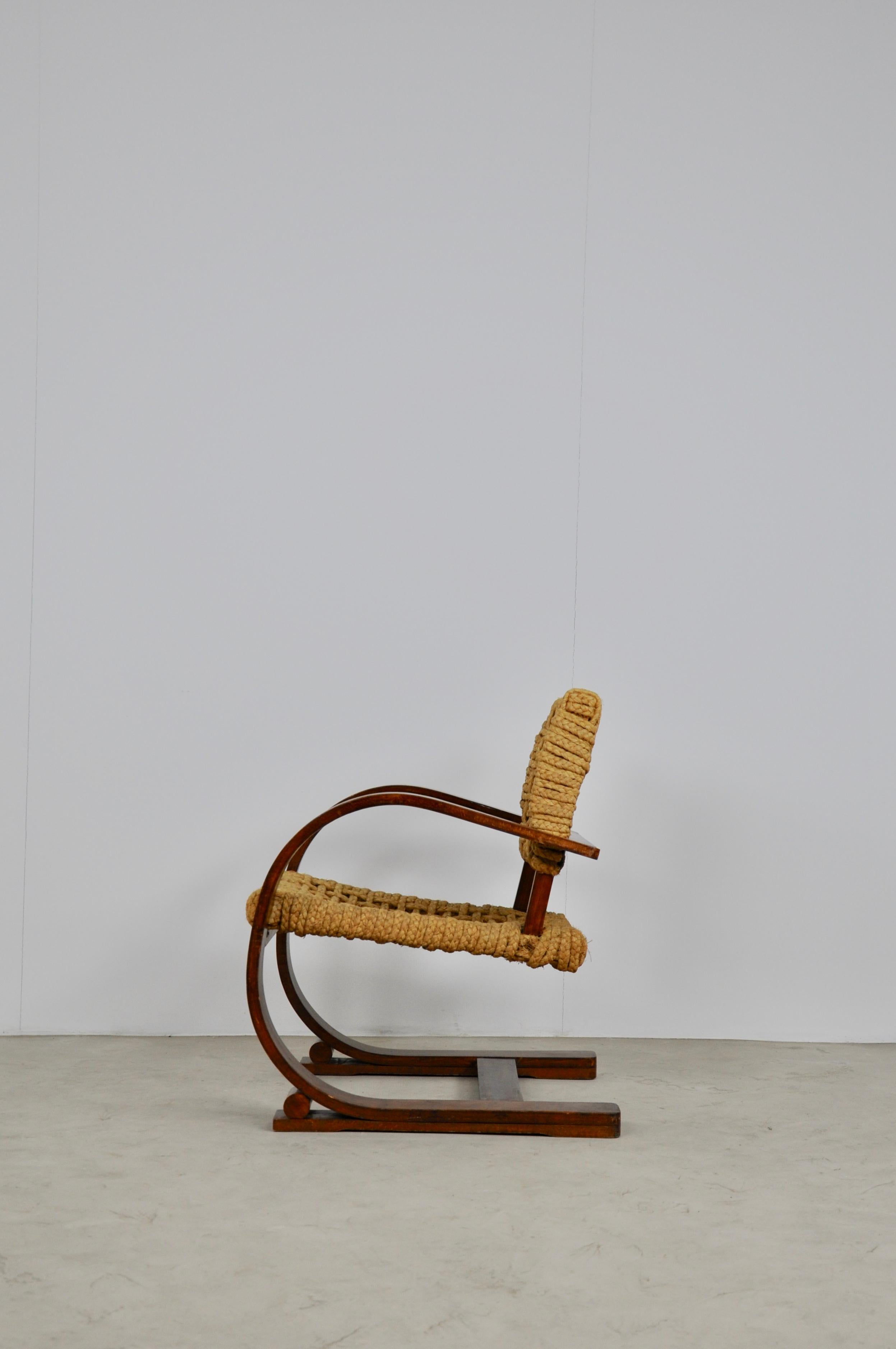 Lounge chair by Audoux Minet for Vibo Vesoul, 1950s 2