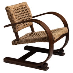 Lounge Chair by Audoux & Minet, France circa 1950
