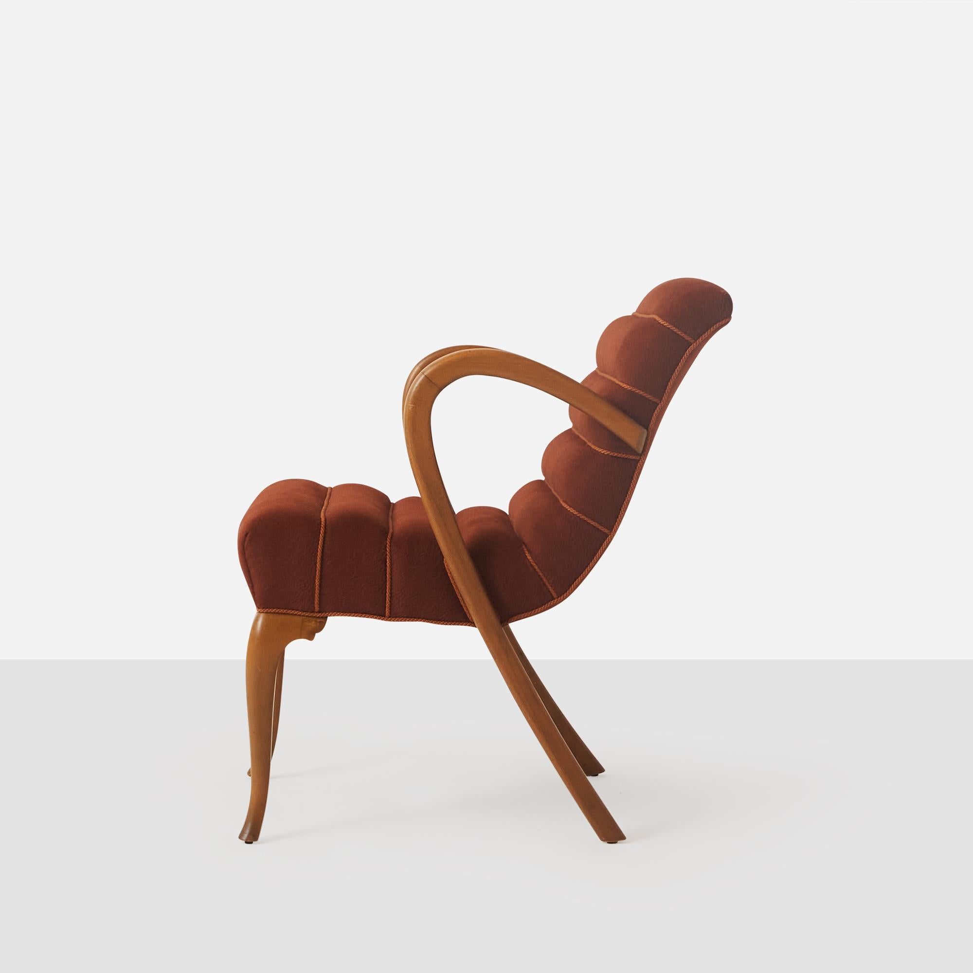 Danish Lounge Chair by Axel Larsson For Sale