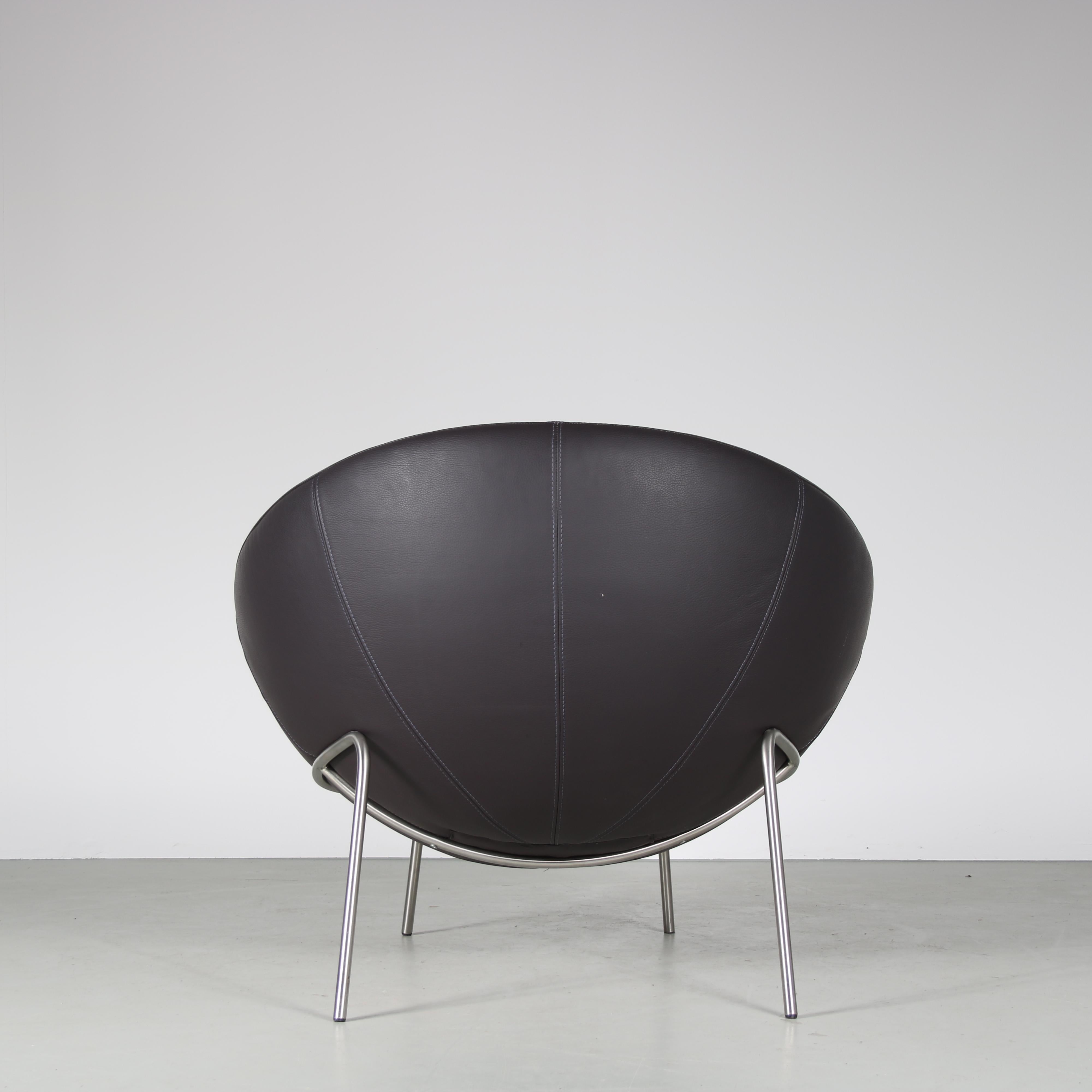Metal Lounge Chair by Bert Plantagie from the Netherlands, 2000s