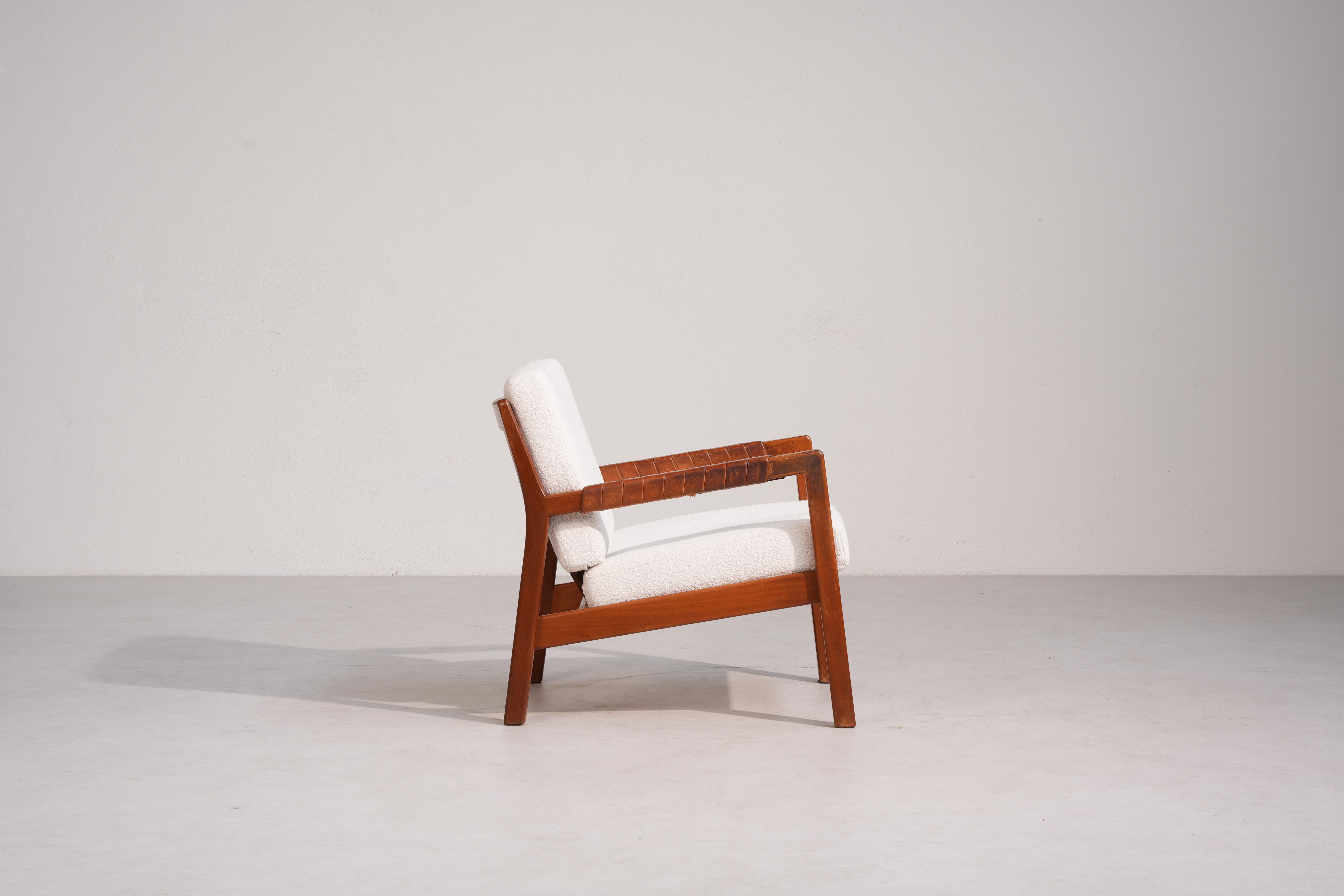 Silla de salón de Carl Gustaf Hiort af Örnas, Finlandia Años 60 en Excelente estado para la venta en Berlin, DE