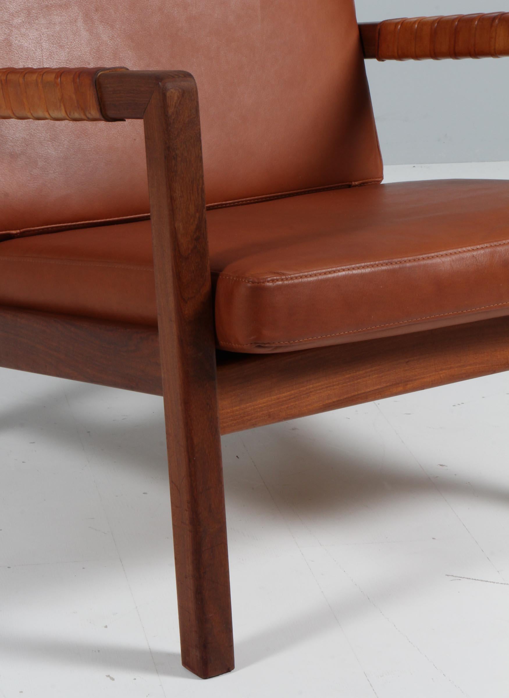 Finnish Lounge Chair by Carl Gustav Hiort af Ornäs, 1950s For Sale