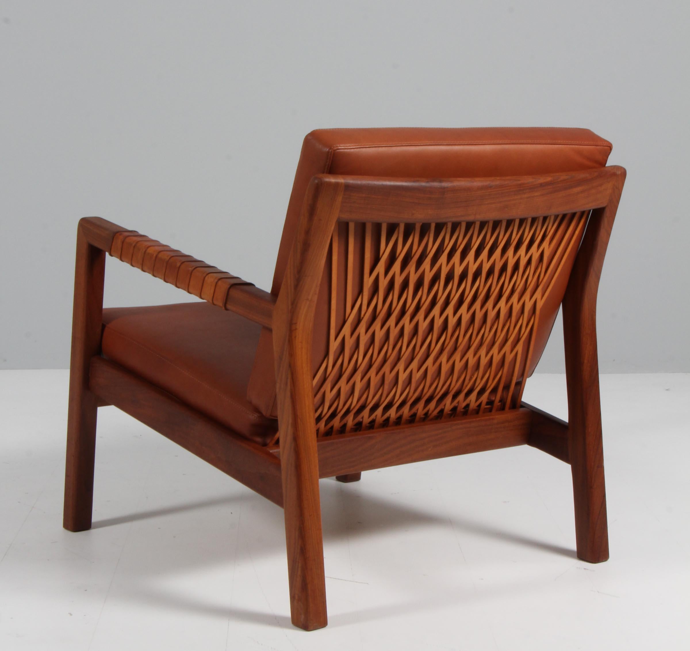 Mid-20th Century Lounge Chair by Carl Gustav Hiort af Ornäs, 1950s For Sale