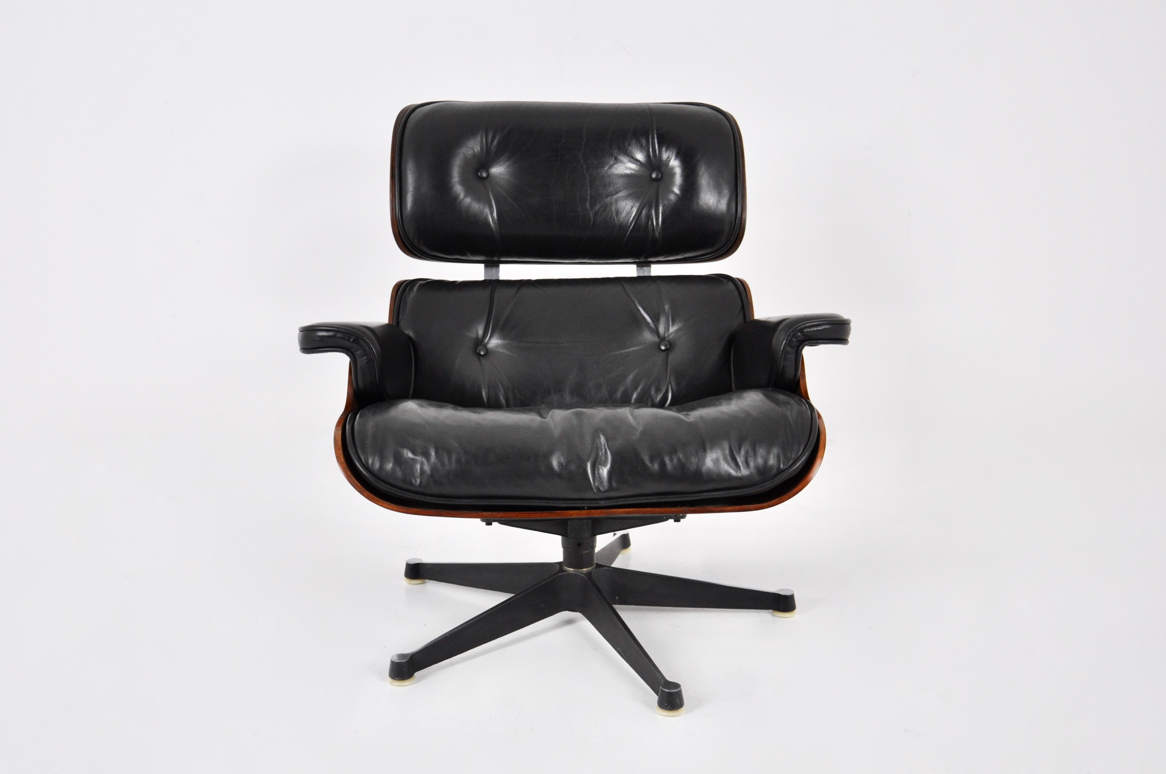 Italian Lounge Chair by Charles and Ray Eames for ICF Herman Miller, 1970s