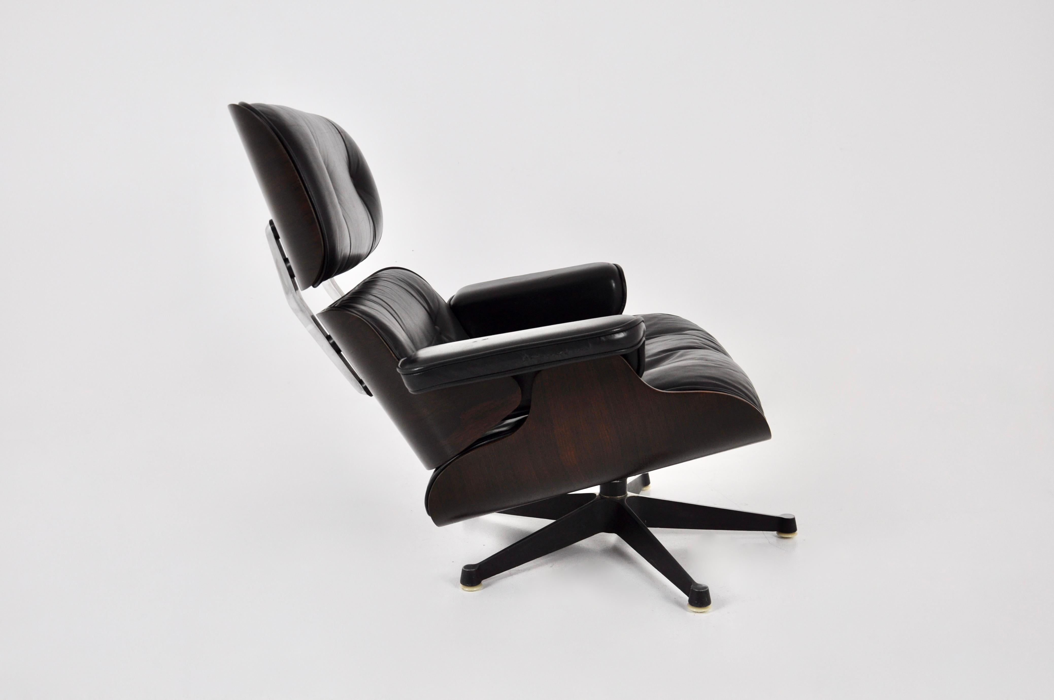 Lounge Chair by Charles and Ray Eames for ICF Herman Miller, 1970s In Good Condition In Lasne, BE