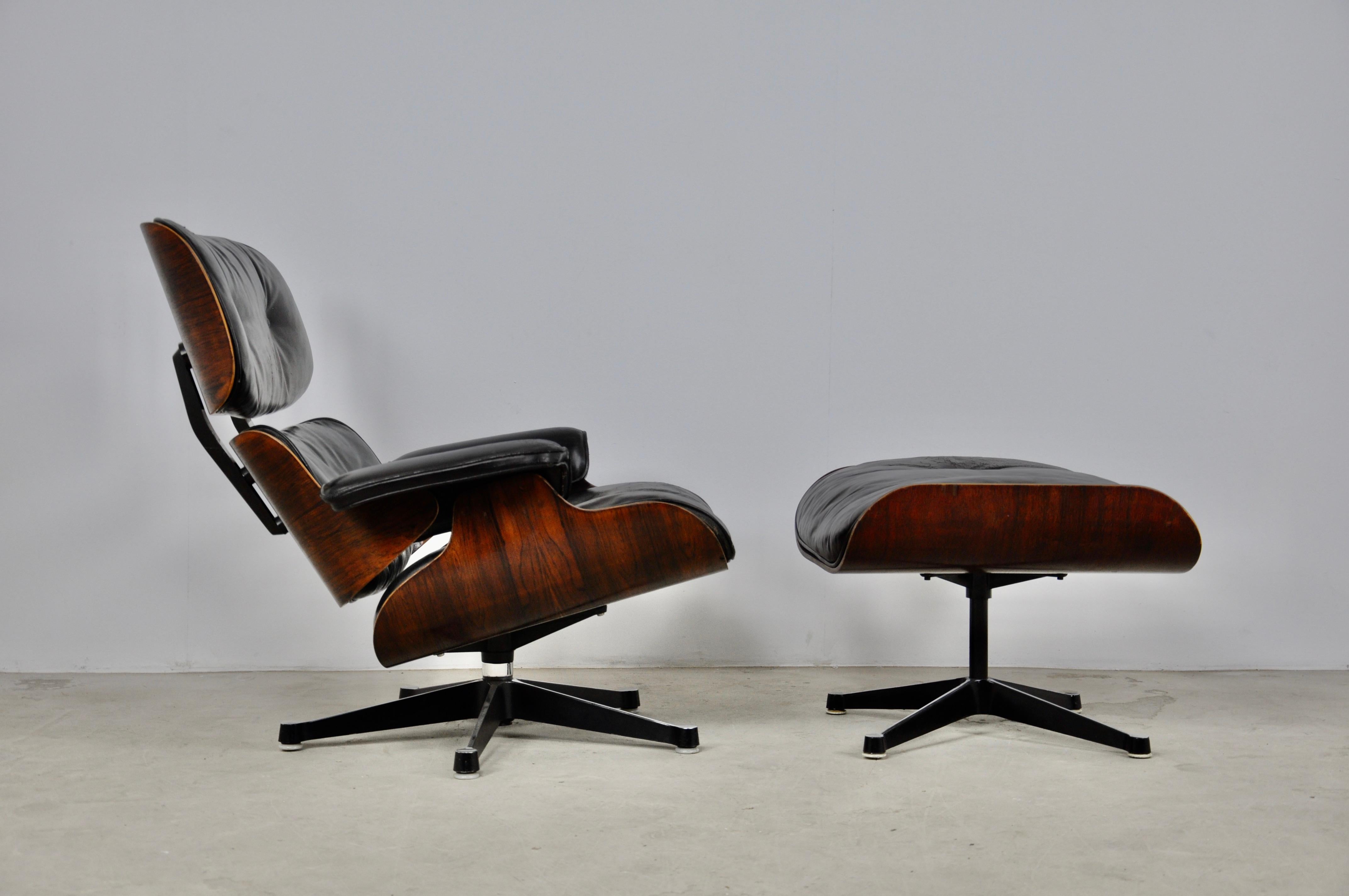 Mid-Century Modern Lounge Chair by Charles & Ray Eames for Herman Miller, 1970