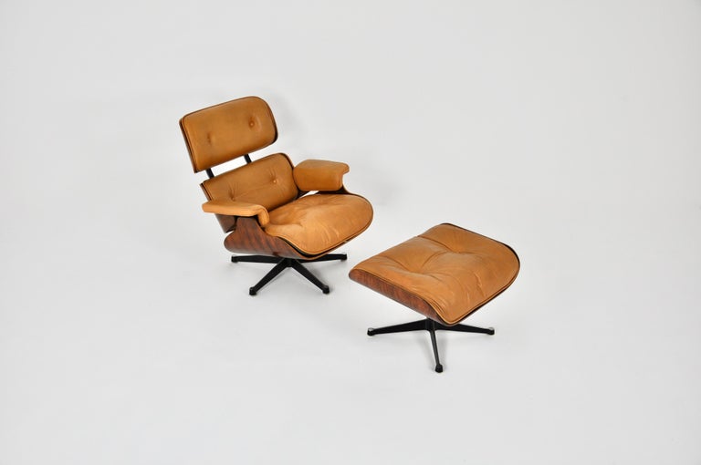 Mid-Century Modern Lounge Chair by Charles & Ray Eames for Herman Miller, 1970s