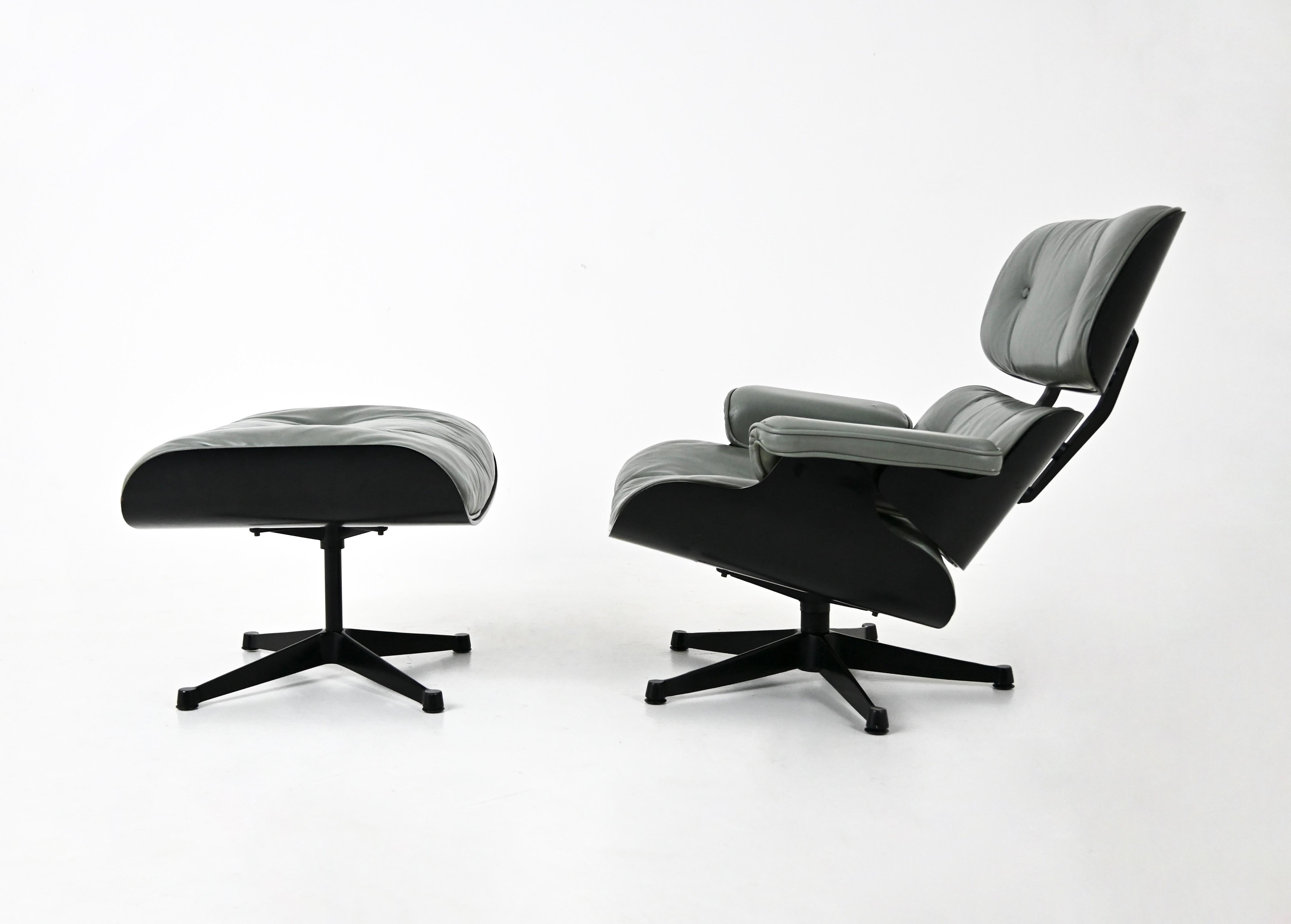 Silla Lounge de Charles and Ray Eames para Herman Miller, años 70 en Bueno estado para la venta en bruxelles, BE