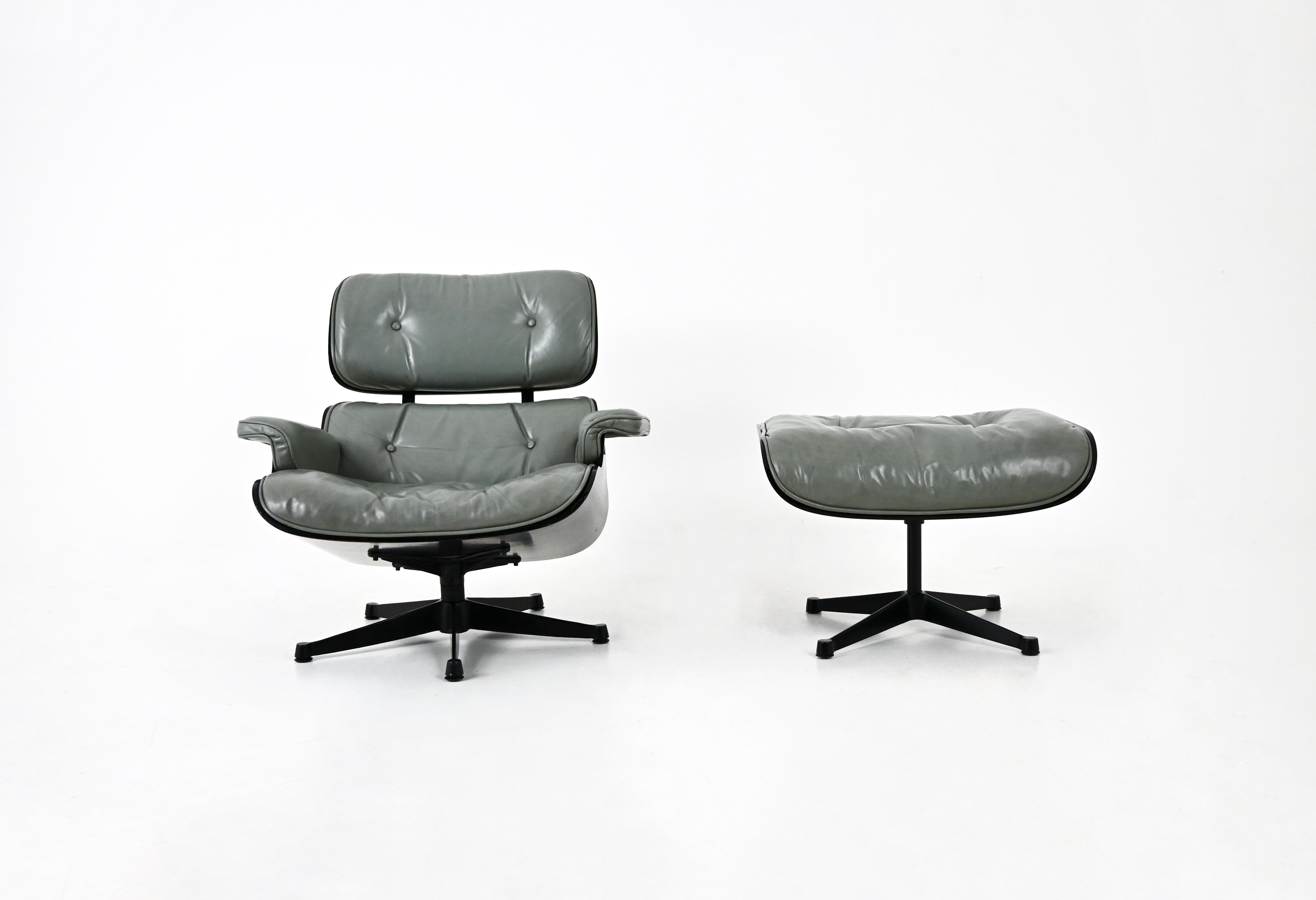 Silla Lounge de Charles and Ray Eames para Herman Miller, años 70 finales del siglo XX en venta