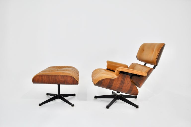 Metal Lounge Chair by Charles & Ray Eames for Herman Miller, 1970s