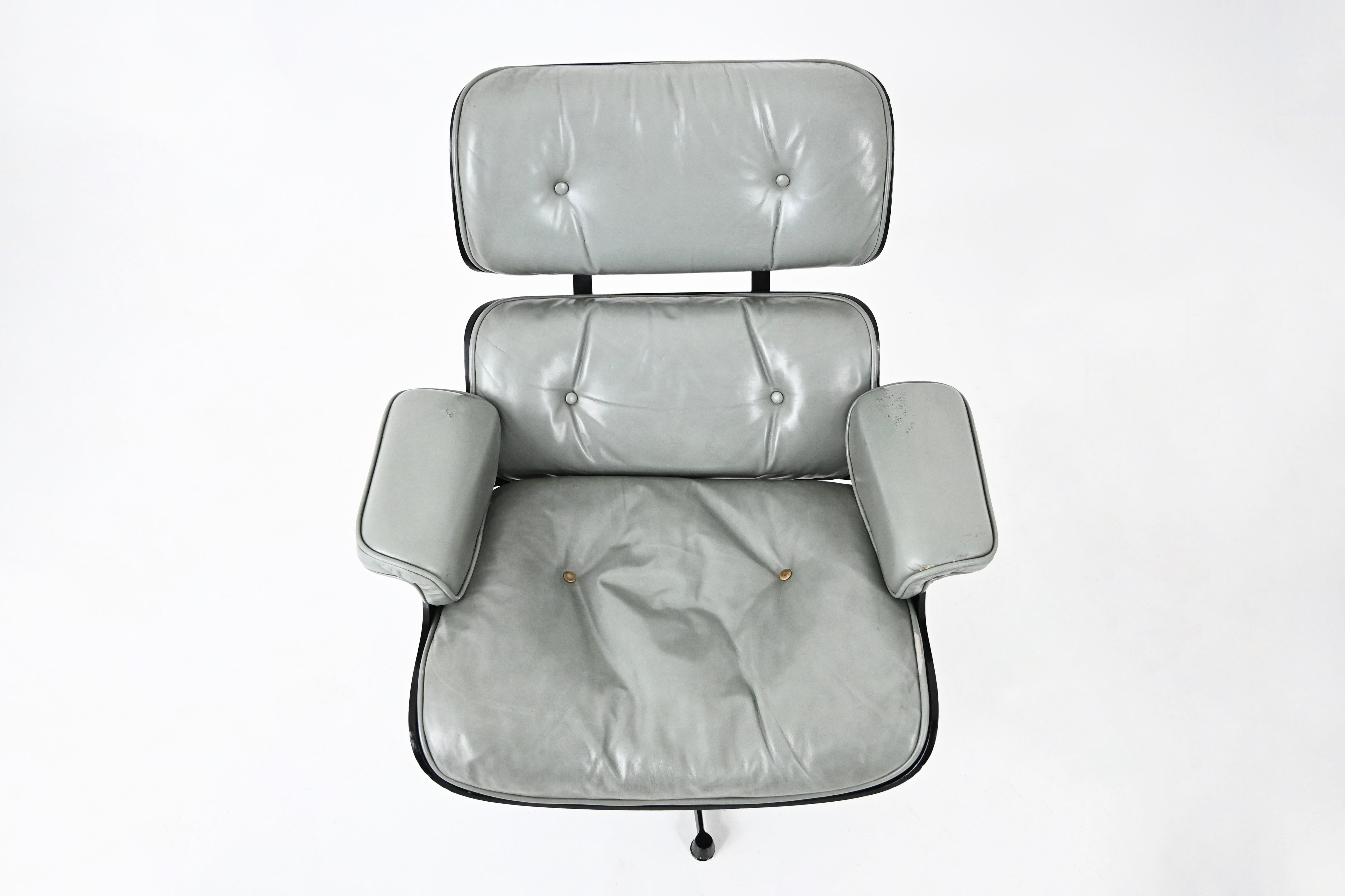 Silla Lounge de Charles and Ray Eames para Herman Miller, años 70 en venta 2