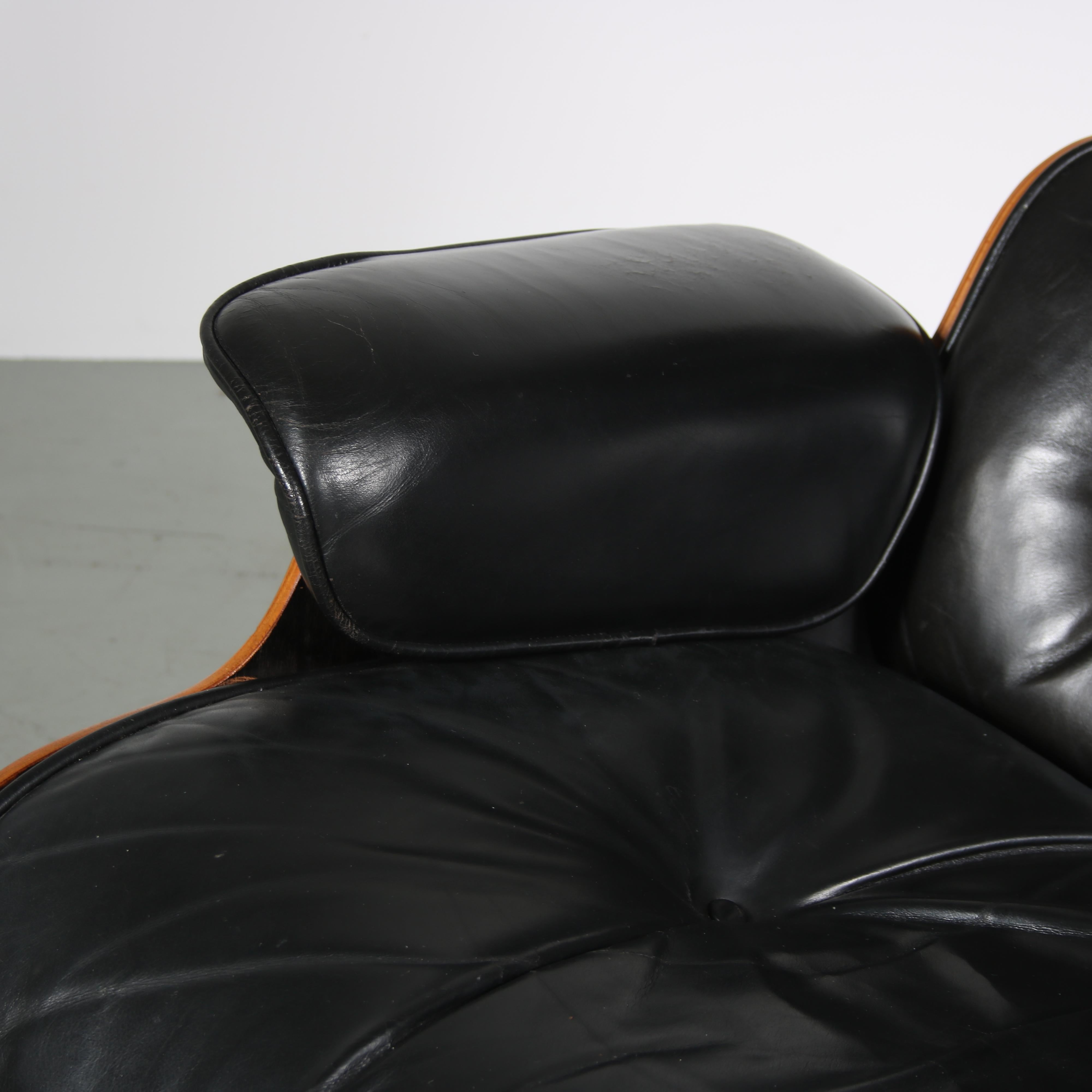 Chaise longue Charles & Ray Eames pour Herman Miller, États-Unis en vente 2