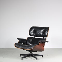 Chaise longue du XXe siècle par Charles et Ray Eames pour Herman Miller, USA