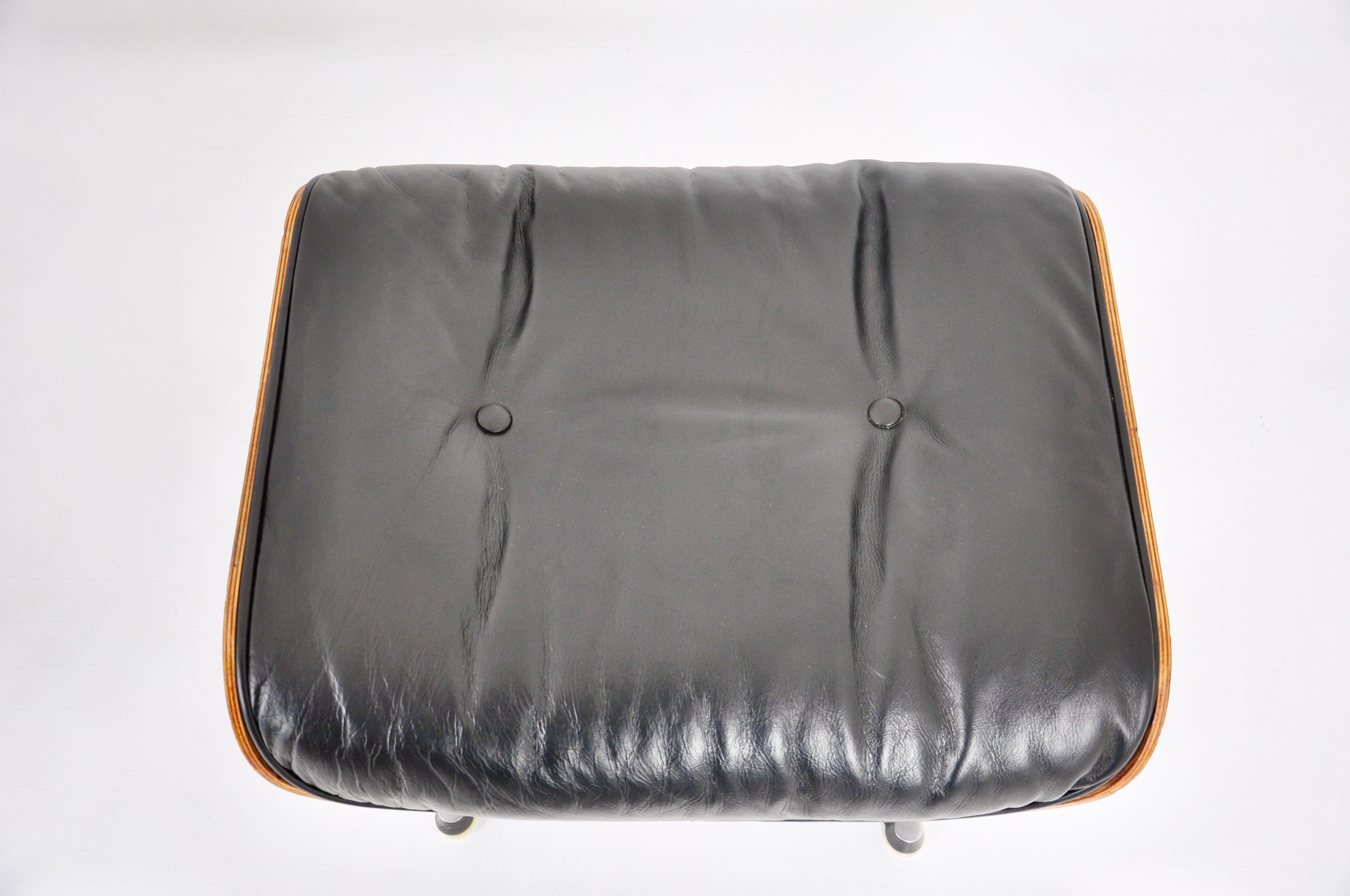 Loungesessel von Charles & Ray Eames für ICF, 1970er-Jahre im Angebot 6