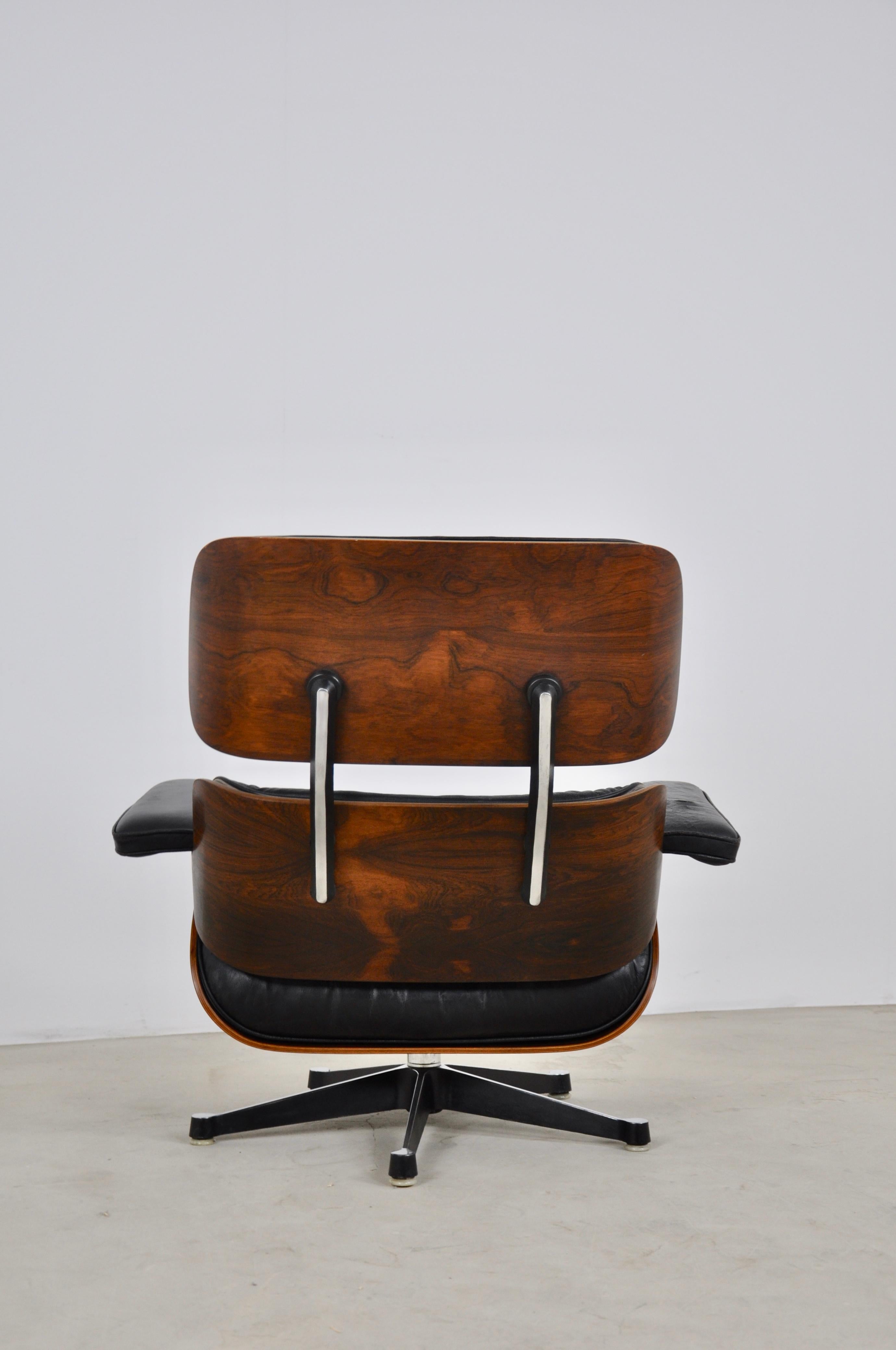 Mid-Century Modern Lounge Chair by Charles & Ray Eames for Mobilier International, 1970s