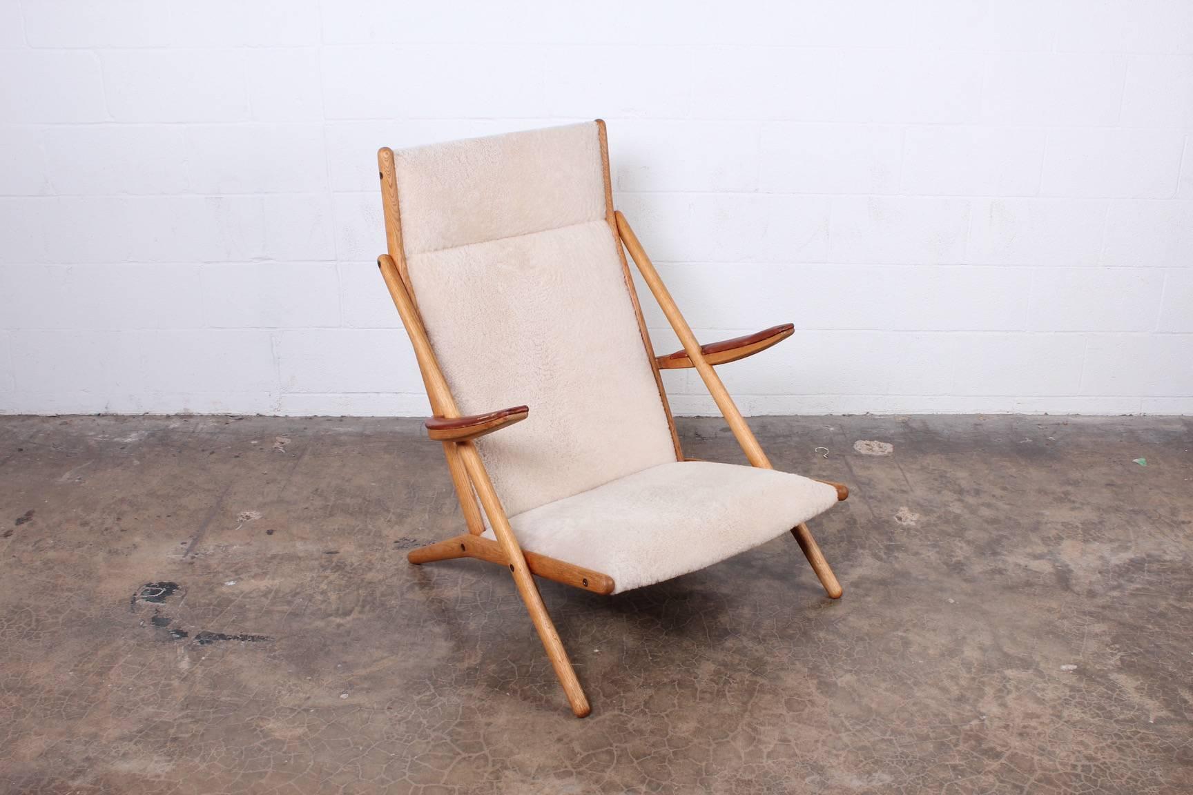 Lounge Chair by Ditte and Adrian Heath for Soren Horn In Good Condition In Dallas, TX