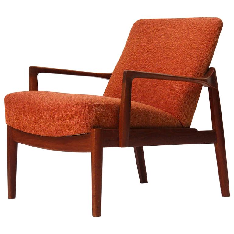 Lounge Chair by Edward and Tove Kindt-Larsen For Sale