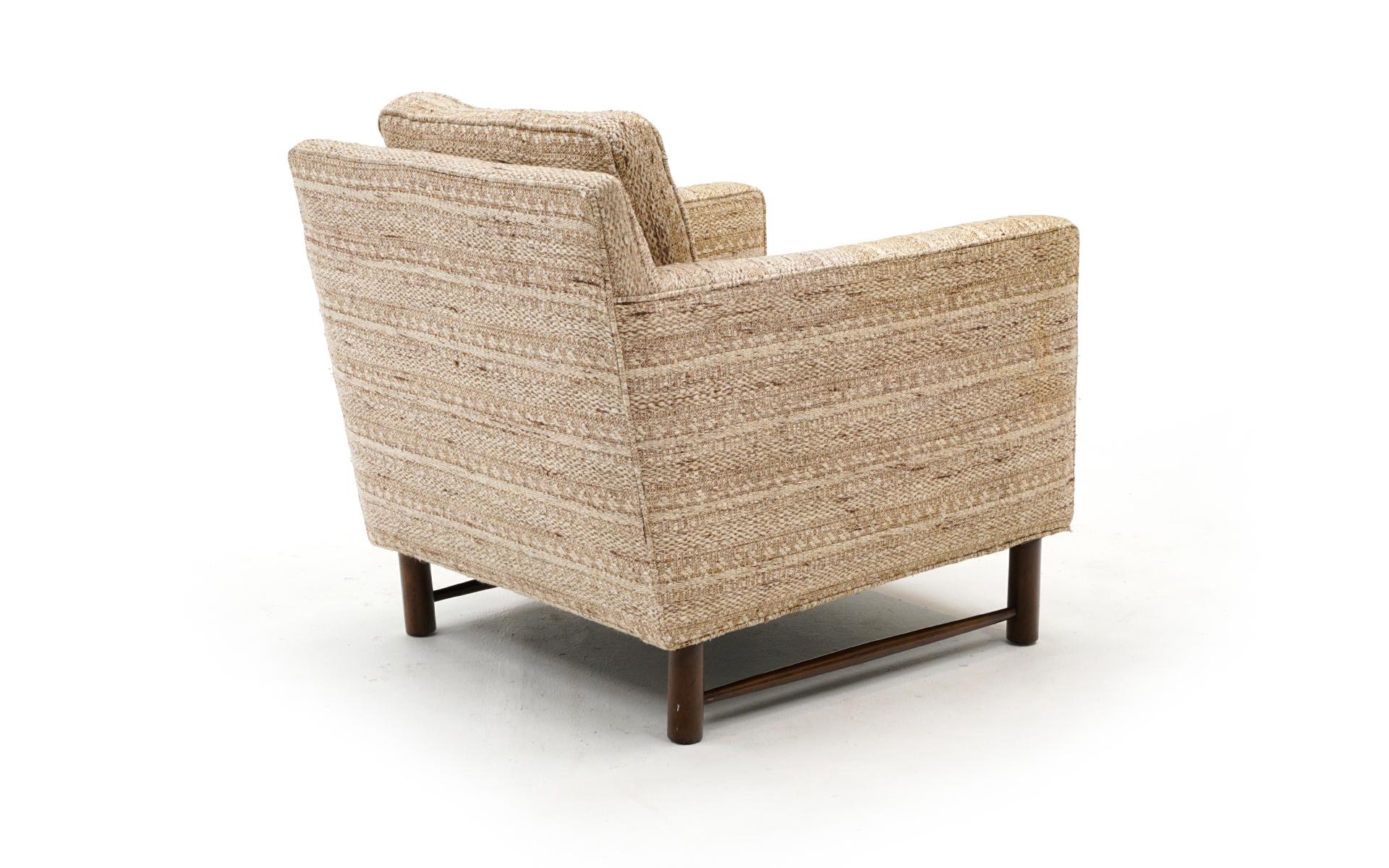 Lounge Chair by Edward Wormley for Dunbar, Priced to Sell for Re-Upholstery In Good Condition In Kansas City, MO