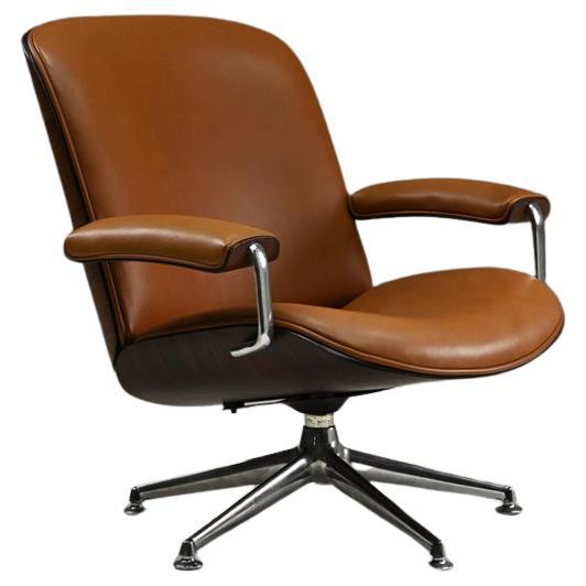 Chaise longue d
Ennio Fazioli pour MIM Roma, années 1950, Italie.