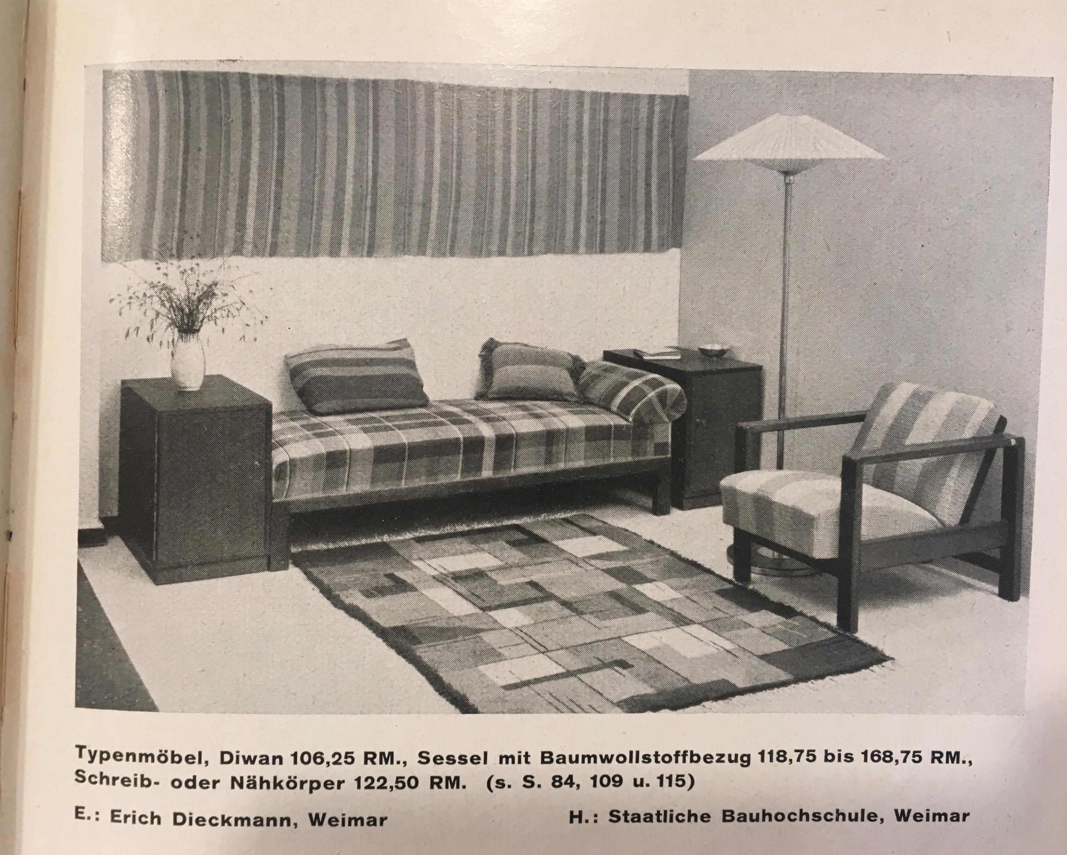 Lounge Chair by Erich Dieckmann For Sale 7